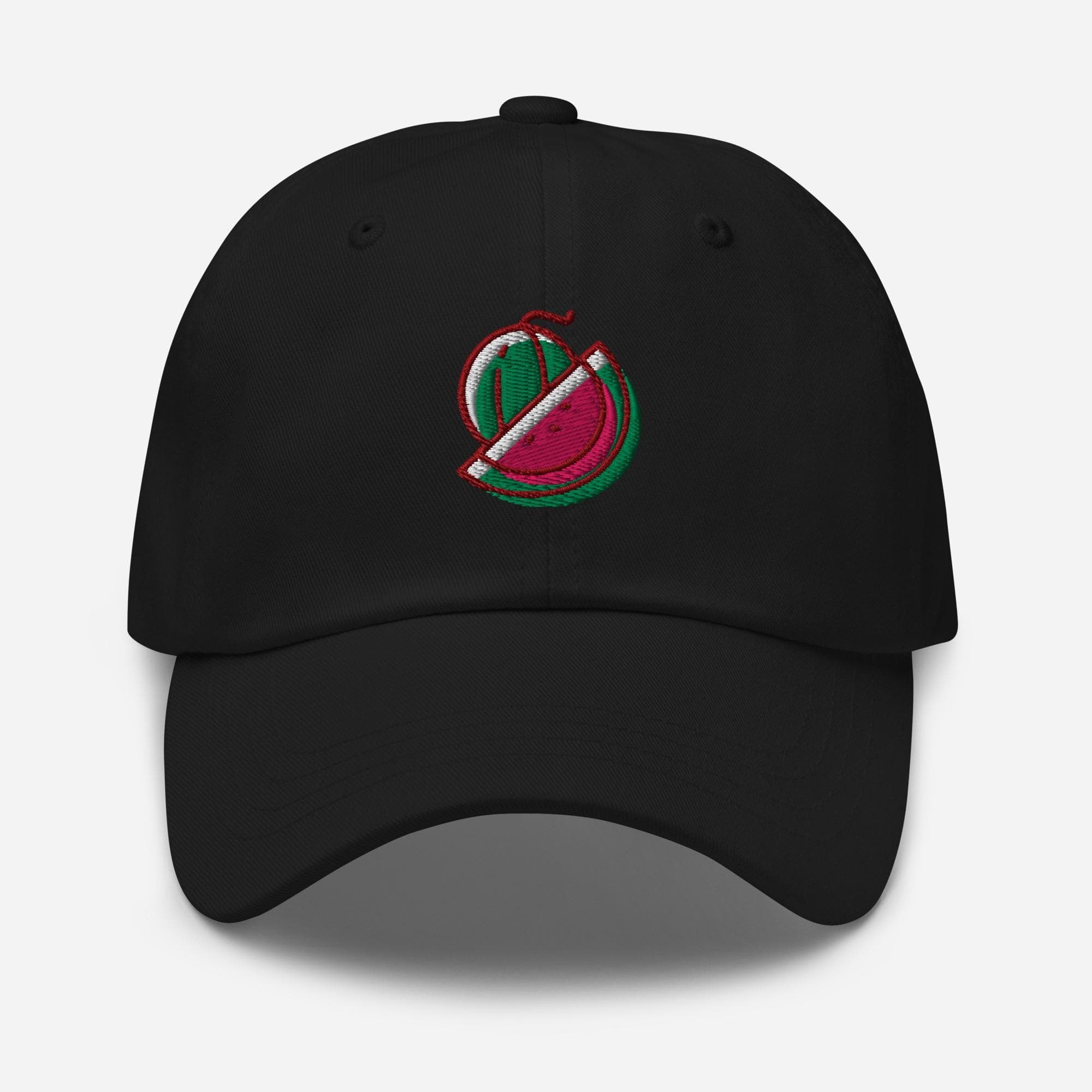 Watermelon Dad Hat, Embroidered Fruit Baseball Cap, Summer Aesthetic Adjustable Cotton Hat, Cute Watermelon Gift for Foodie & Plant Lovers