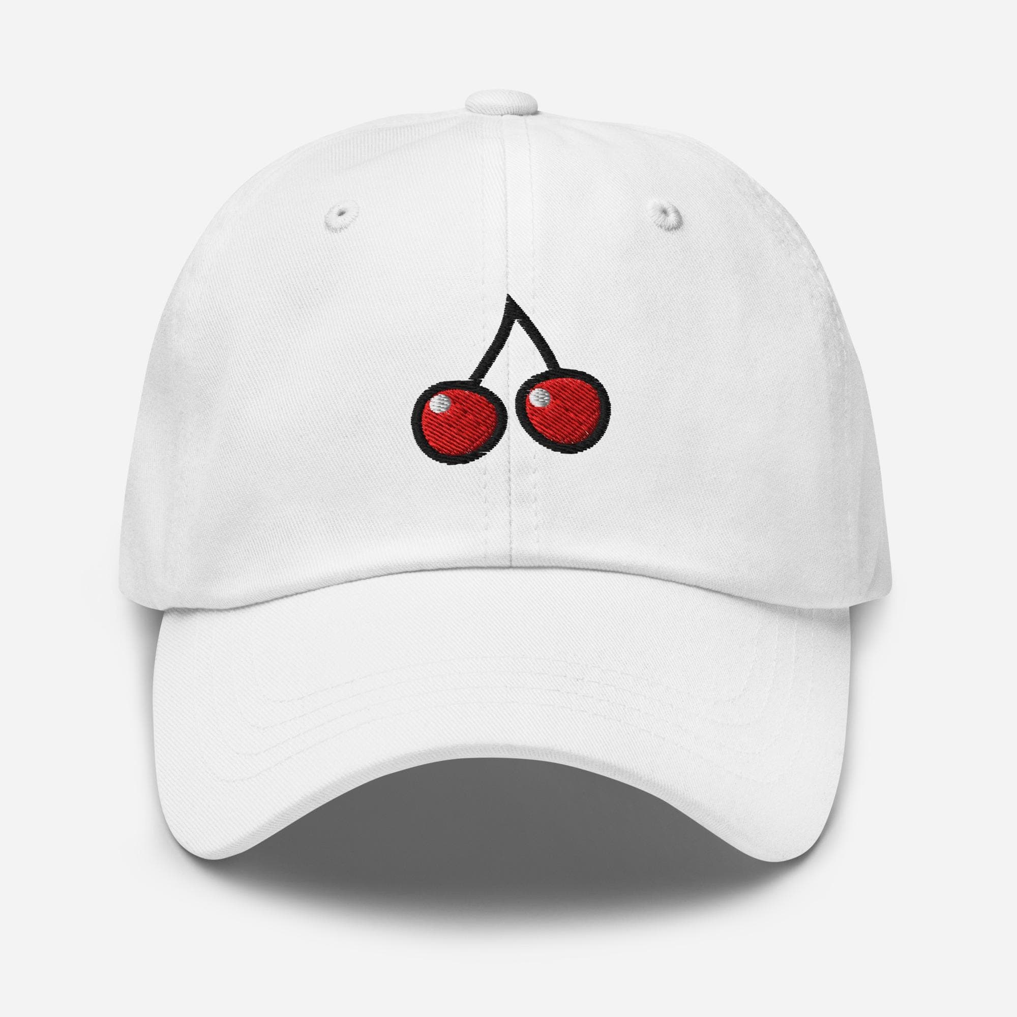 Cherry Embroidered Cap | Cute Fruit Hat