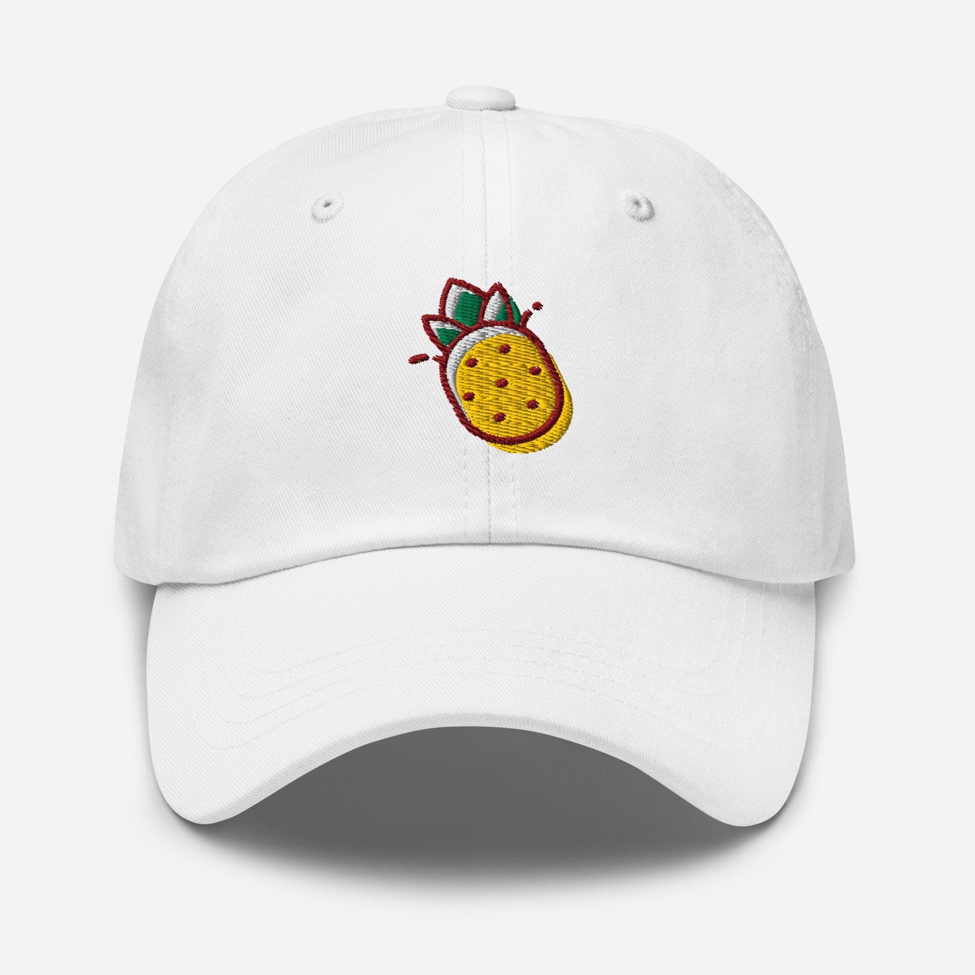 Cute Pineapple Baseball Dad Cap | Fruit Lover Summer Hat | Casual Adjustable Embroidered Cap