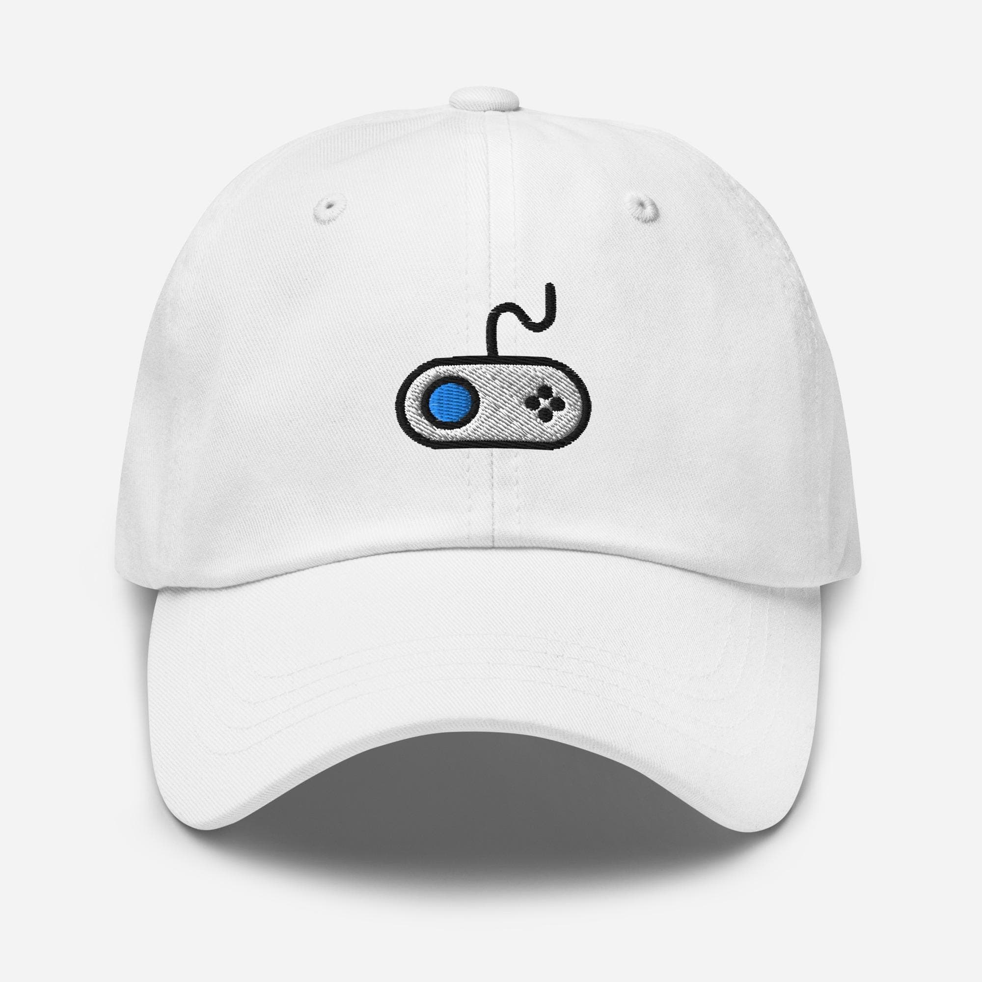Game Controller Embroidered Cap – Gamer Baseball Hat, Gaming Dad Hat, Video Game Streetwear Gift for Gamers & Esports Fans