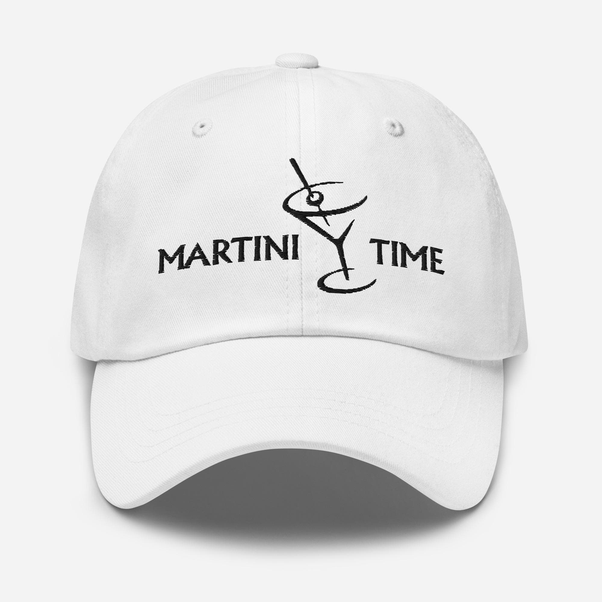 Martini Time Dad Cap – Embroidered Cocktail Baseball Hat for Bartenders, Espresso Martini Hat, Embroidered Dad Hat, Bachelorette Hats