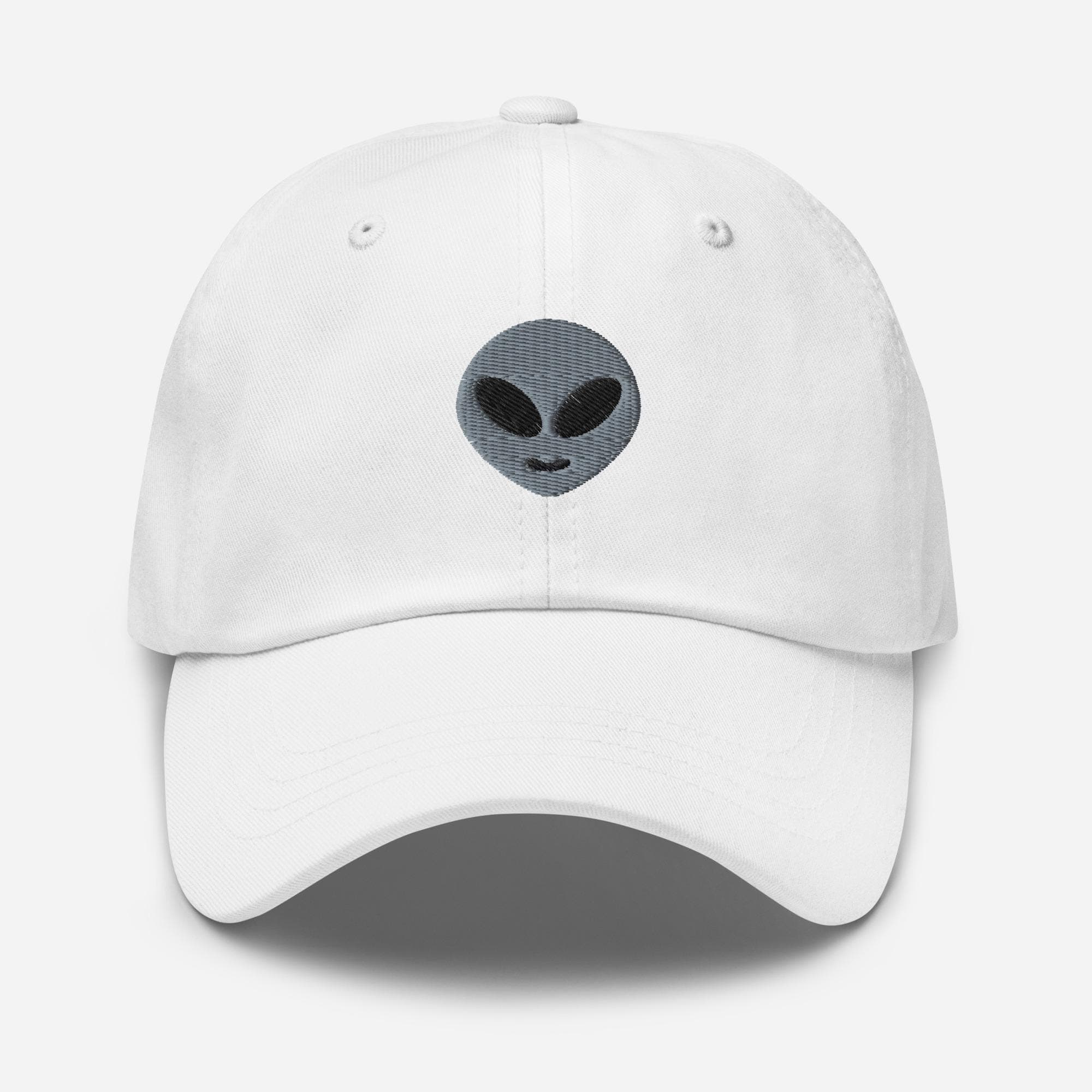 Alien Embroidered Dad Hat | Baseball Cap for UFO Lovers, Space Fans Gift