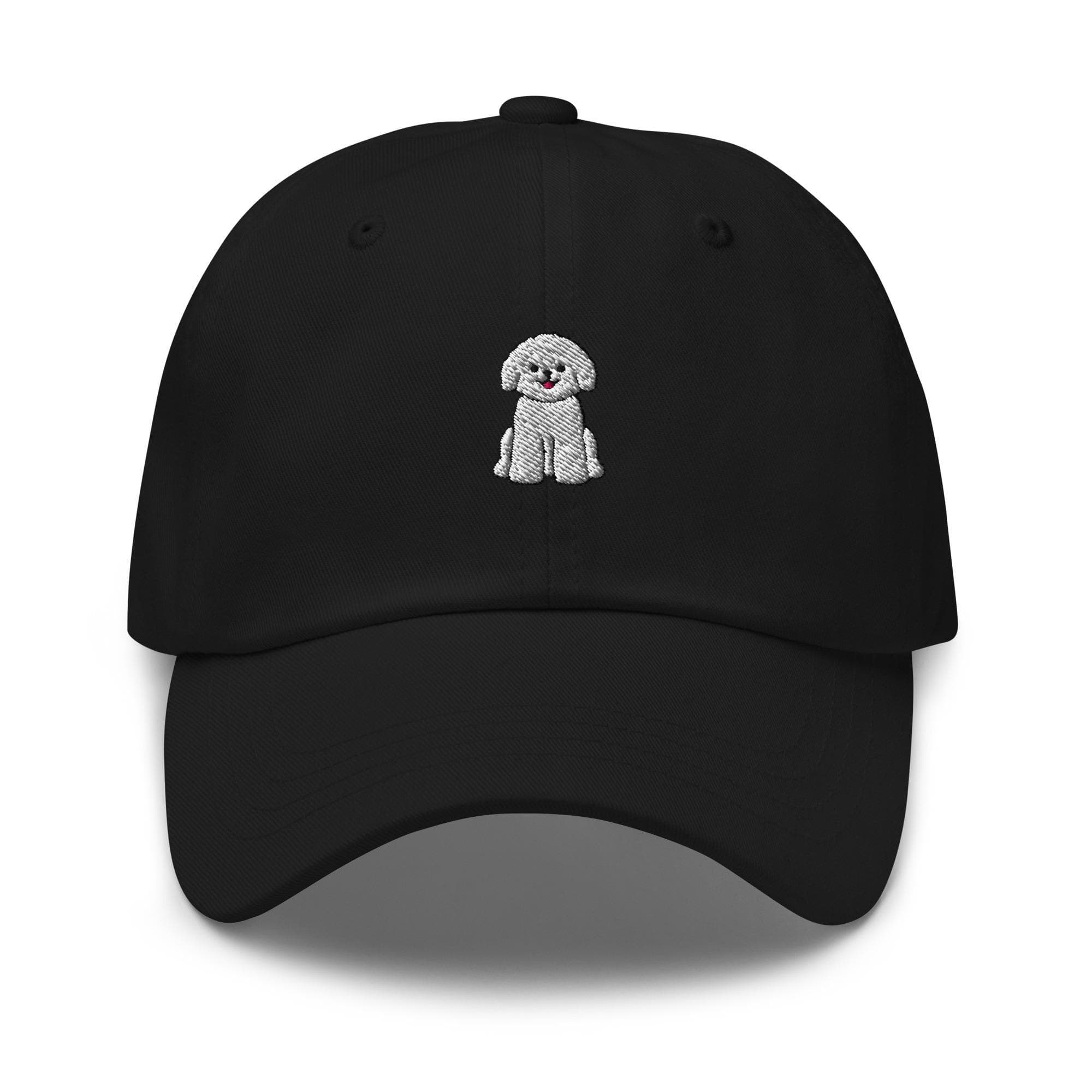 Bichon Hat Embroidered Dad Hat Cute Bichon Frise Cap Gift for Dad Dog Animal Lover Gift for Bichon Frise Dog Owner Cute Small Dog Gift Hat