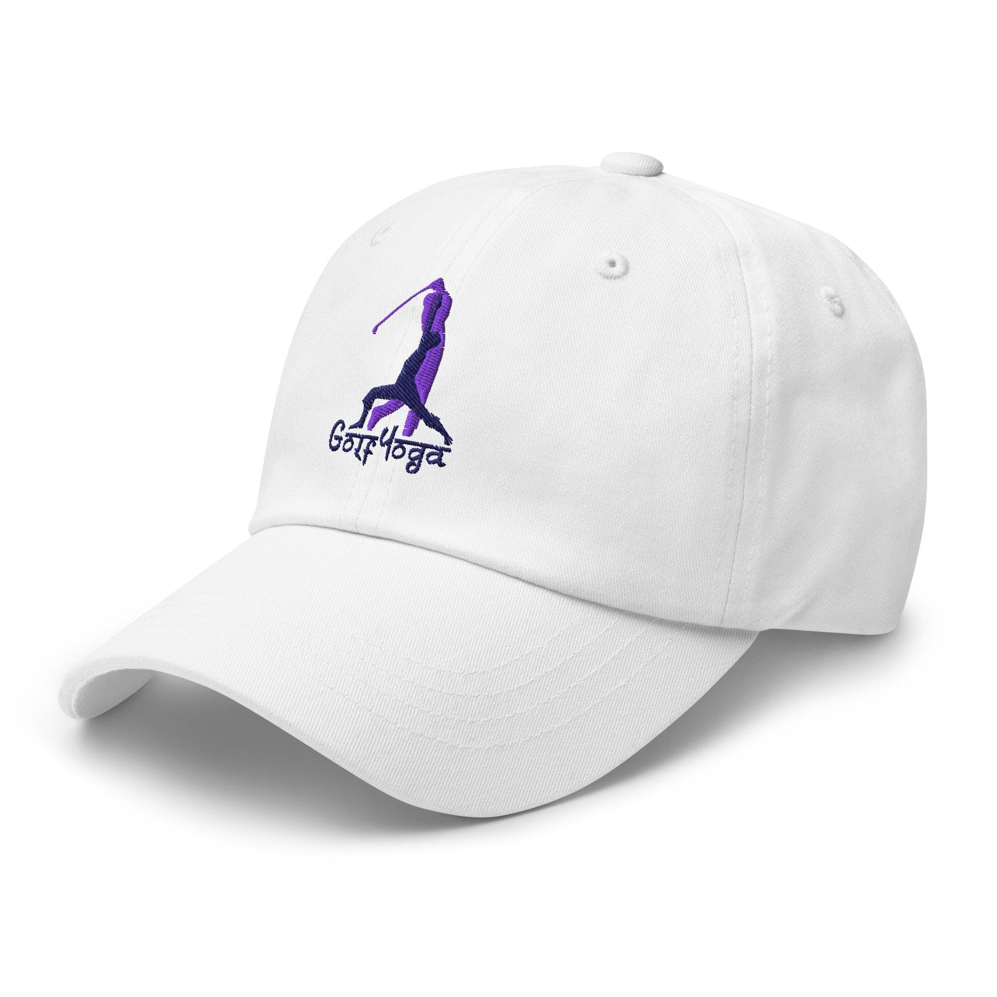 Embroidered Golf Yoga Dad Cap – Sport & Fitness Baseball Hat for Golfers, Yoga Hat Gift