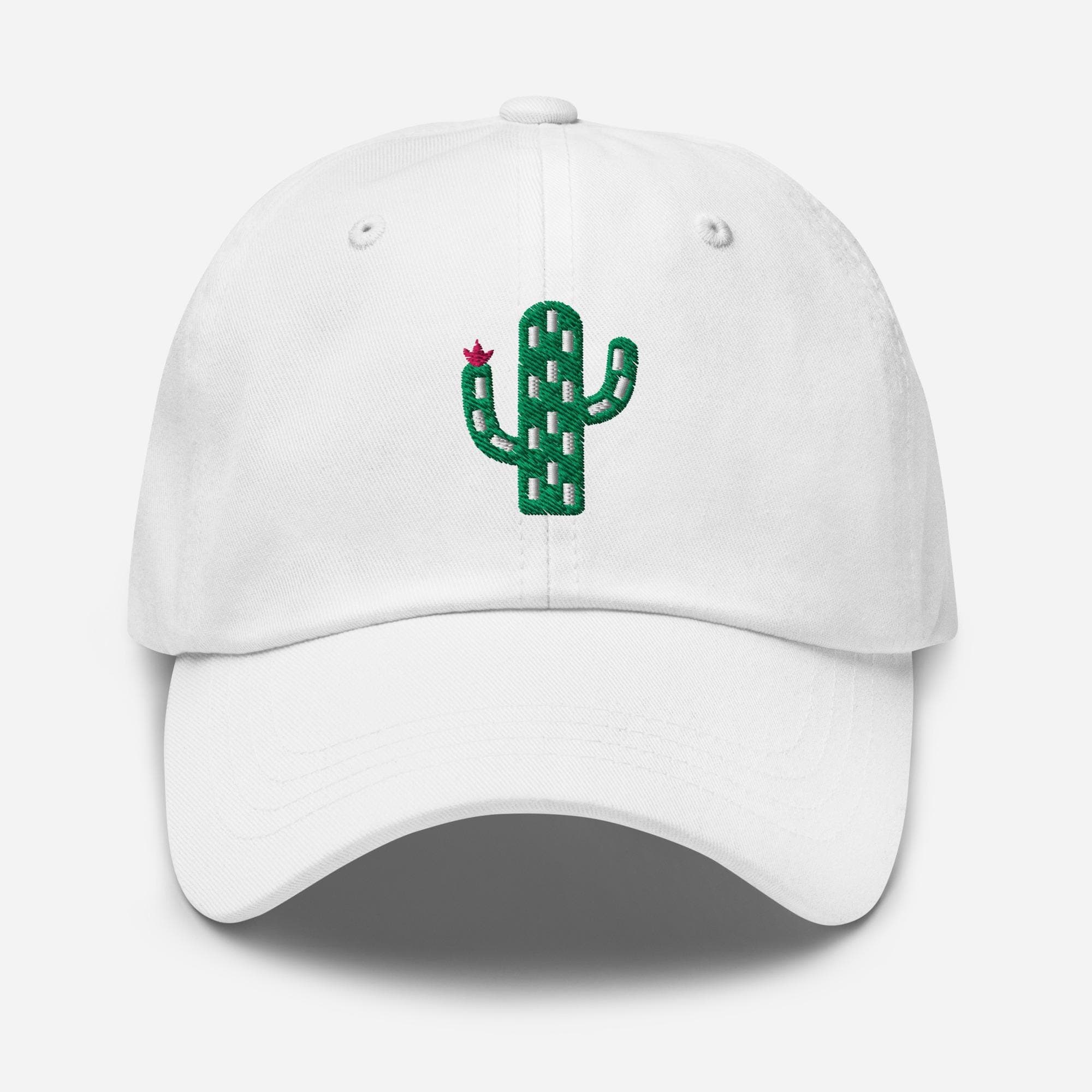 Embroidered Cactus Cap – Plant Lover Hat, Minimalist Desert Baseball Cap, Outdoor Gardening Gift, Succulent Embroidery Dad Hat