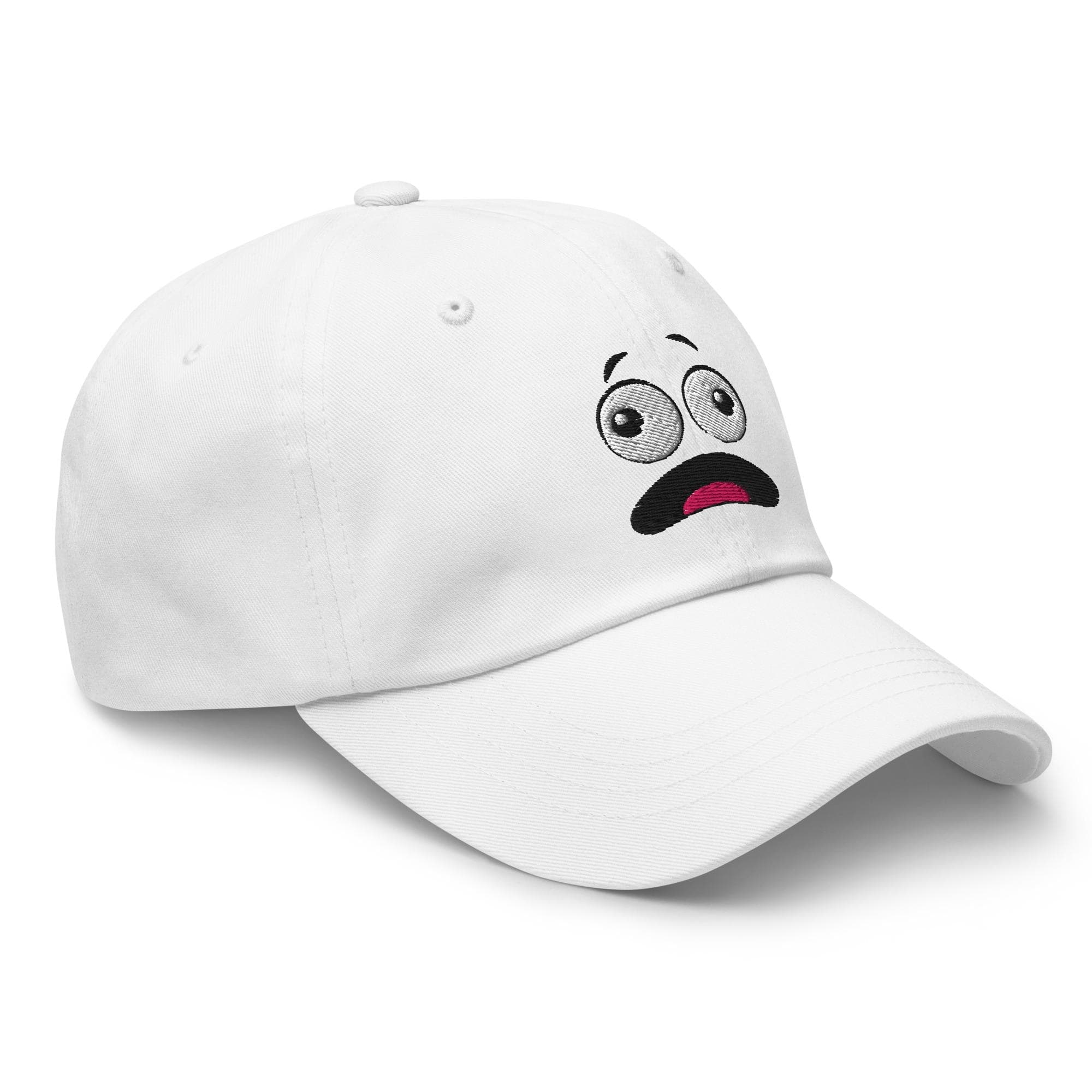 Cartoon Face Embroidered Hat – Cute Character Cap, Fun Cartoon Baseball Hat