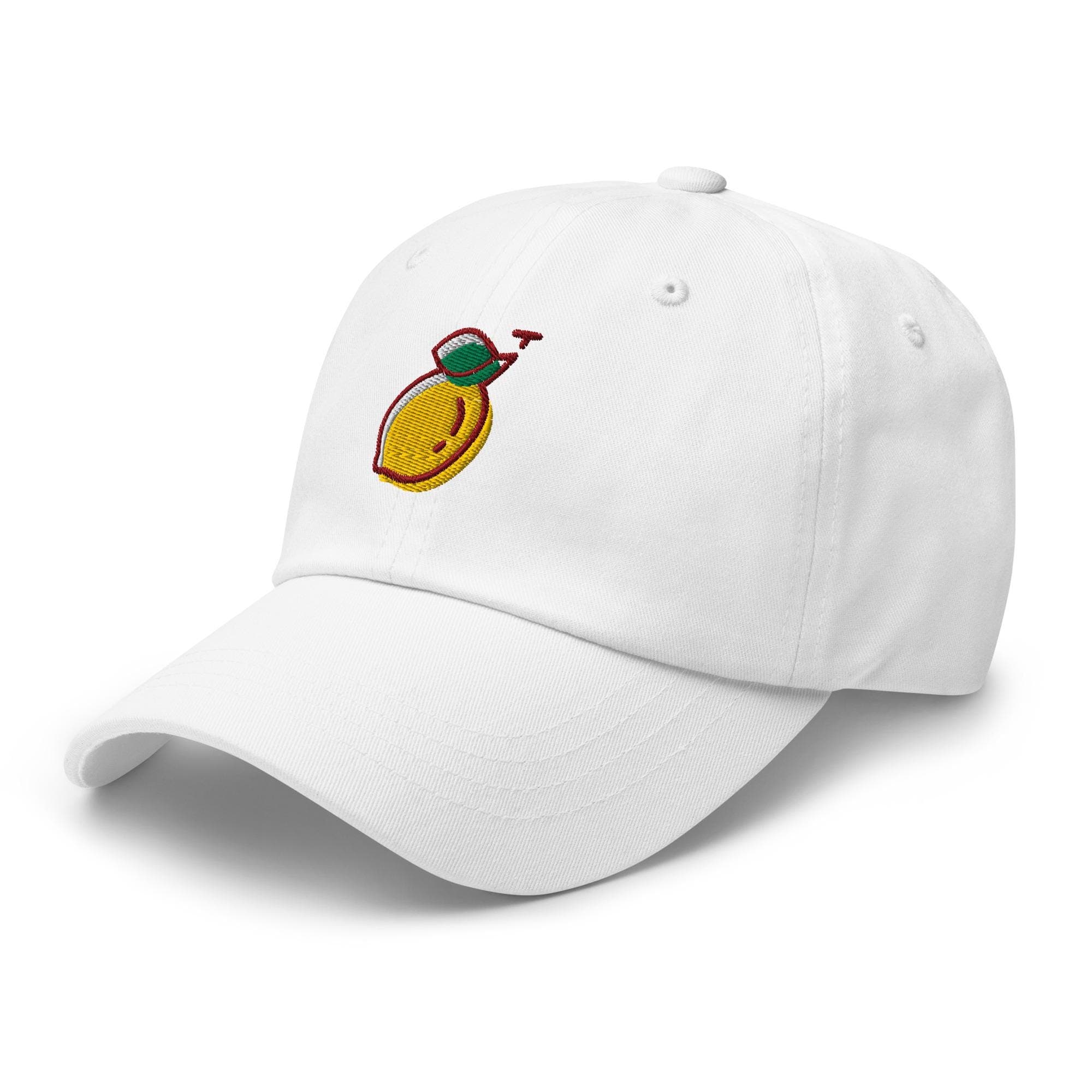 Cute Lemon Dad Cap | Fruit Baseball Hat | Summer Embroidered Cap | Gift for Fruit Lovers | Casual Adjustable Hat