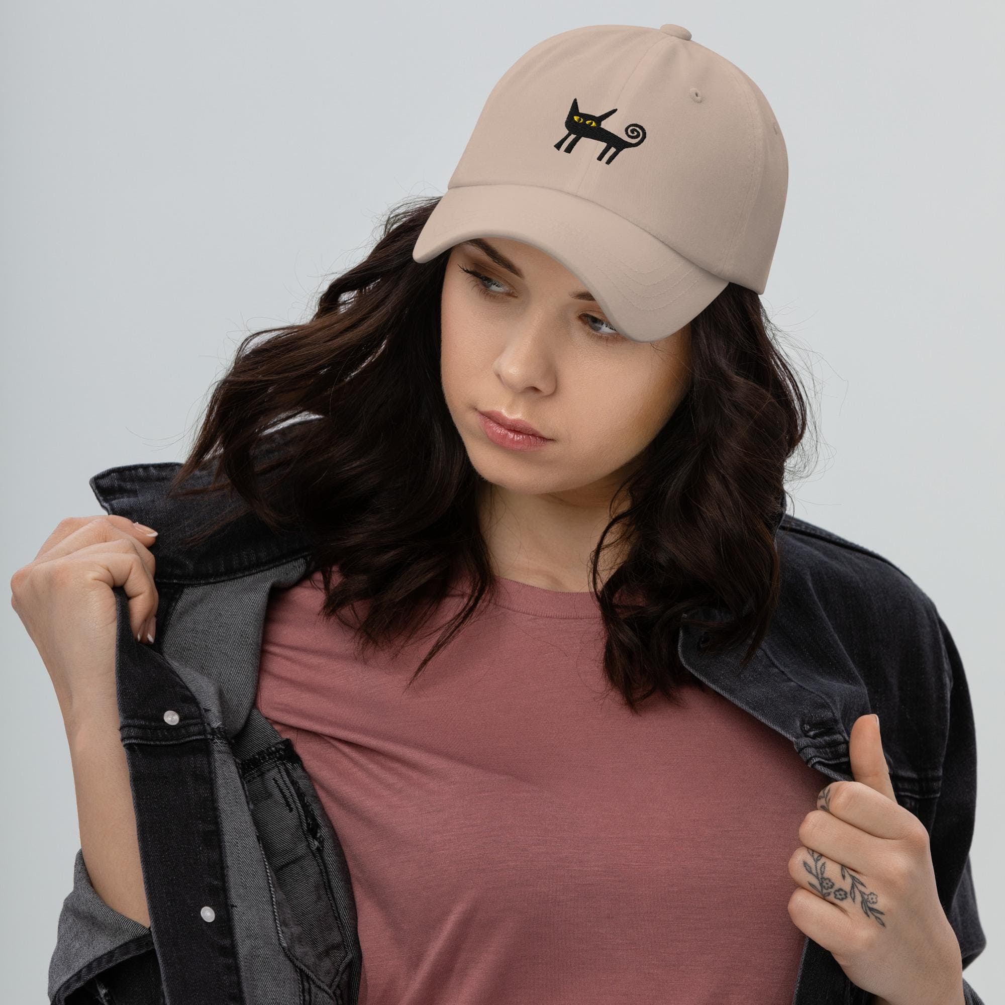 Weird Cat Hat Ugly Cat Embroidered Dad Cap 
Weird black cat
dad cat hat
mom cat hat
weird cat hat
ugly cat hat
hat with ugly cat
hat with weird cat
funny cat
funny ugly cat
meme cat
ugly black cat