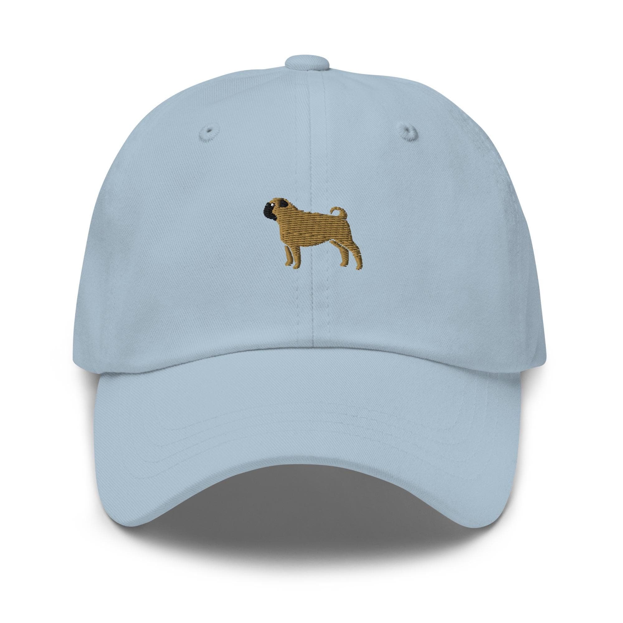 Pug Hat Embroidered Dad Hat Cute Pug Baseball Cap Gift for him Gift for her Dad Hat Dog Cap Animal Lover Hat Gift Dog Breed Pet Gift Cap