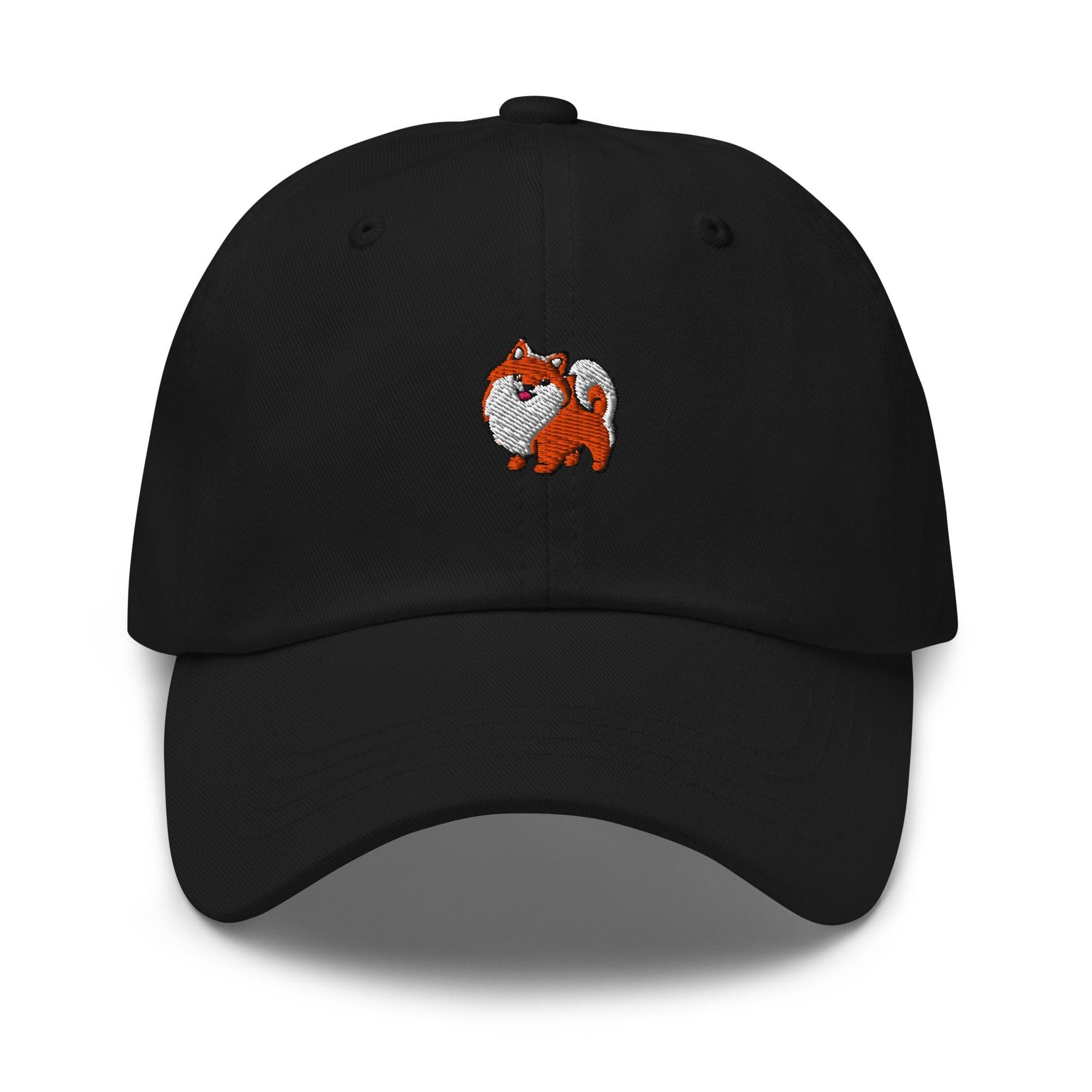 Pomeranian Hat Embroidered Dad Hat Cute Pomeranian Cap Gift for Dad Dog Animal Lover Gift for Pomeranian Dog Owner Cute Small Dog Gift Hat