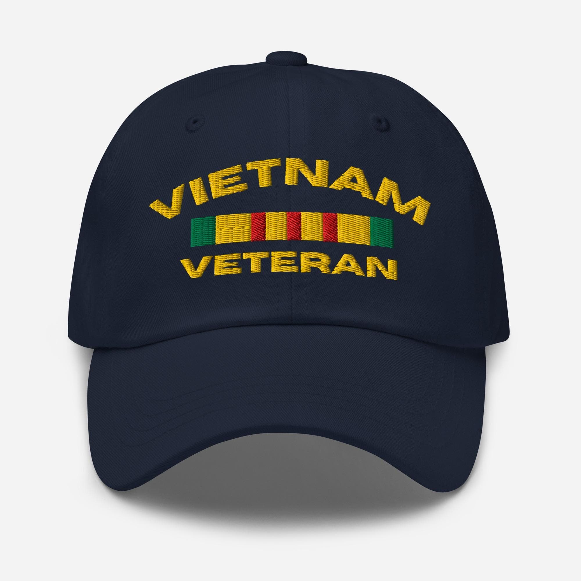 Vietnam Veteran Dad Hat – Embroidered Baseball Cap for Veterans, Military Pride Gift for War Veteran