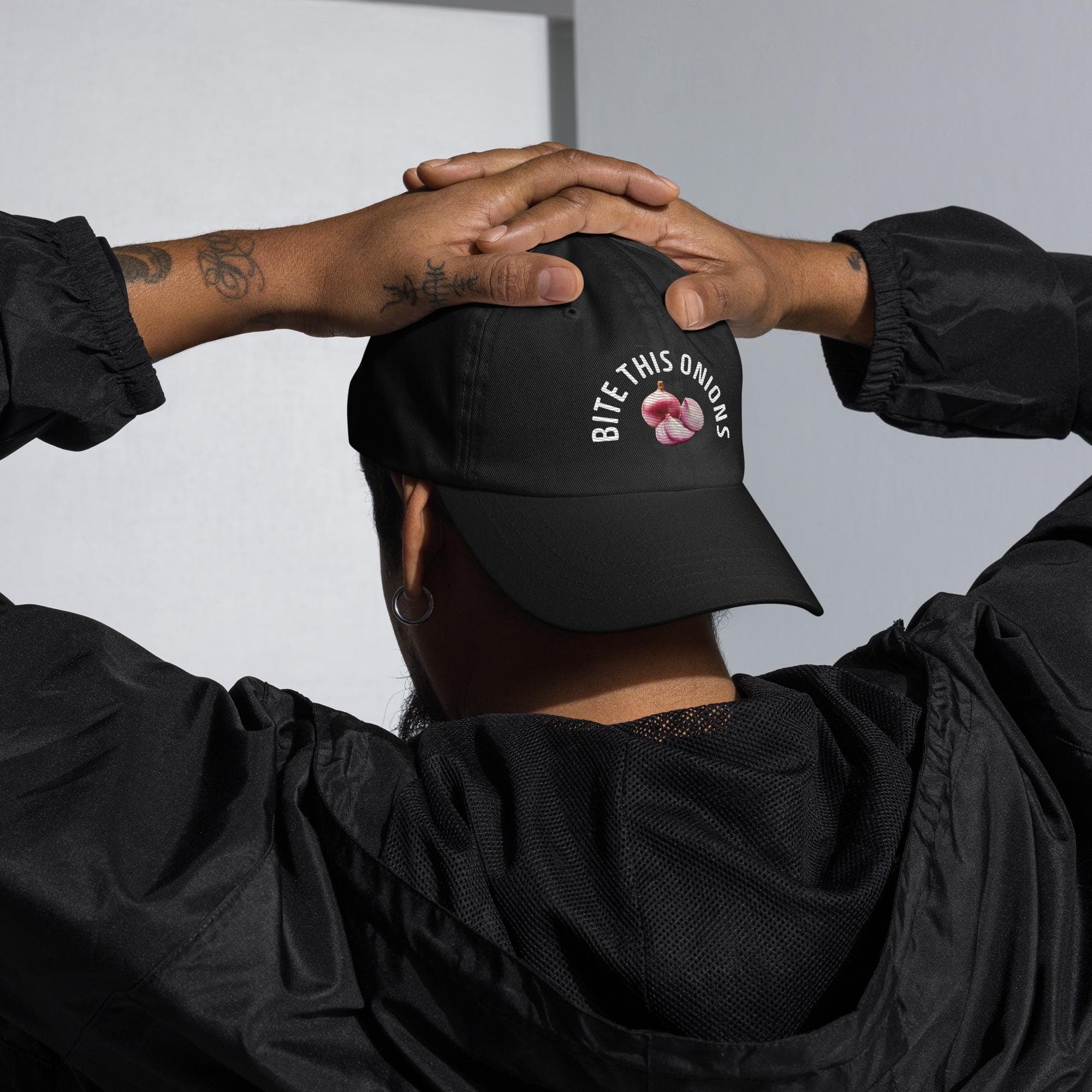 Bite this onions Hat Embroidered Dad Cap | Funny Meme Hat funny hat
funny cap
funny dad hat
funny humor on hat
funny quotes on hat
funny sayings on hat
funny sarcasm hat
funny statement hat
funny gift hat
hat with memes
internet meme hat
onions hat