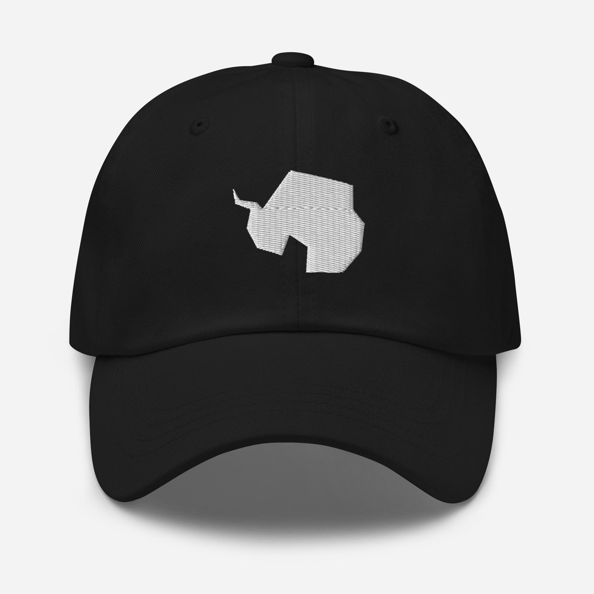 Embroidered Antarctica Hat – Map Design Baseball Cap – Travel & Adventure Gift
