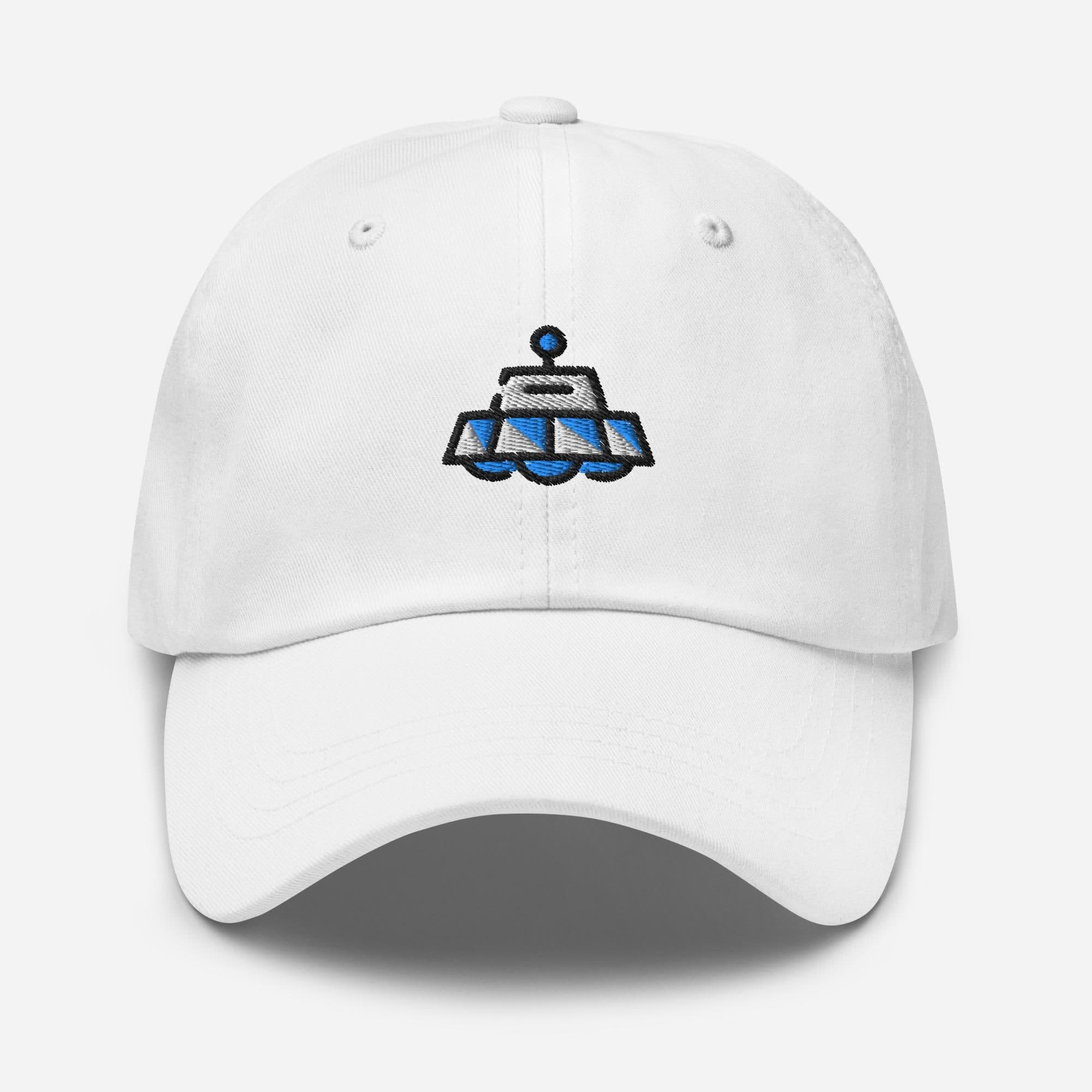 Cute UFO Embroidered Hat – Alien Baseball Cap, Space Lover Gift, UFO Dad Hat, Aesthetic Embroidery Cap