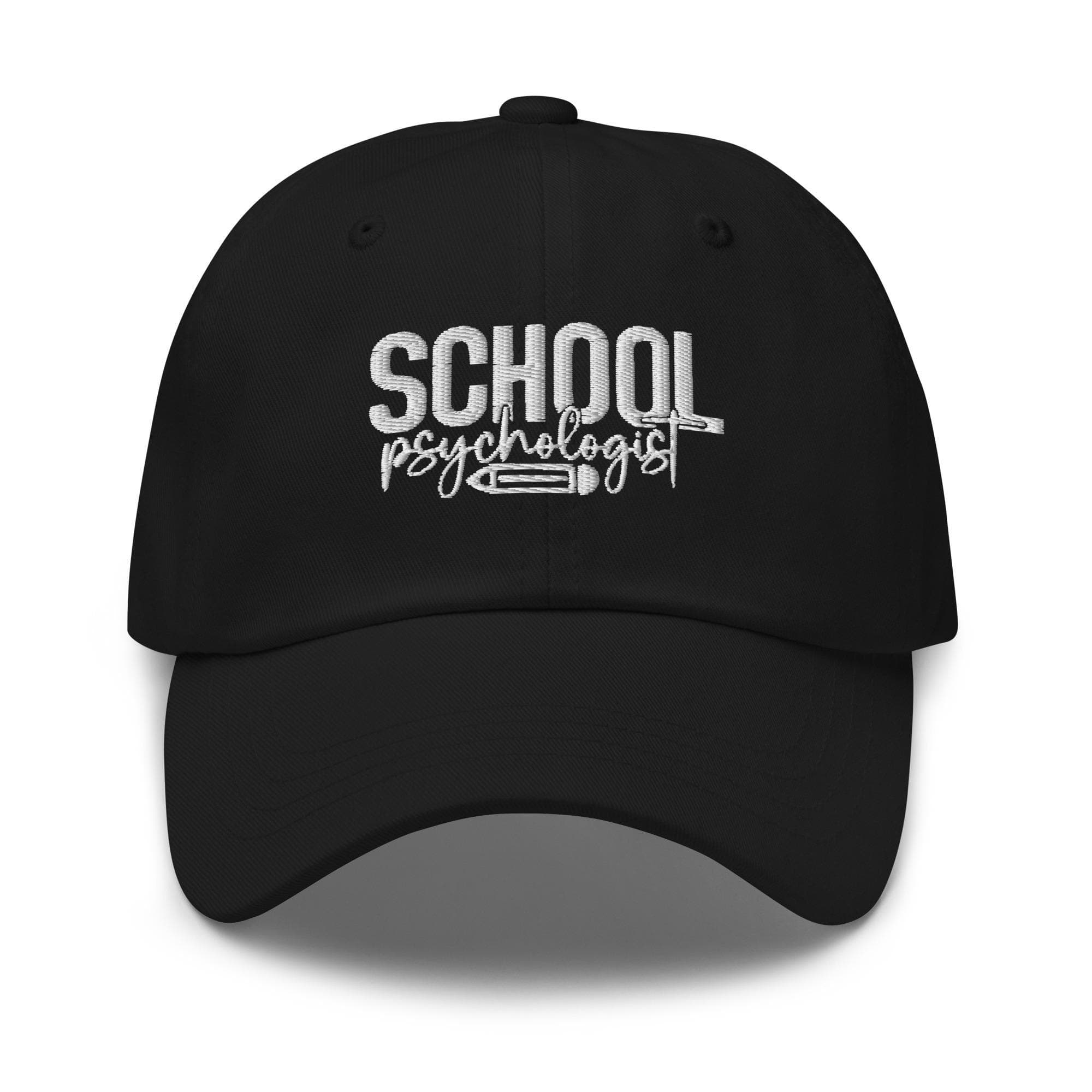 School Psychologist Hat | Embroidered Cap for Educators, Teachers, Counselors, Psychology Professionals Gift
