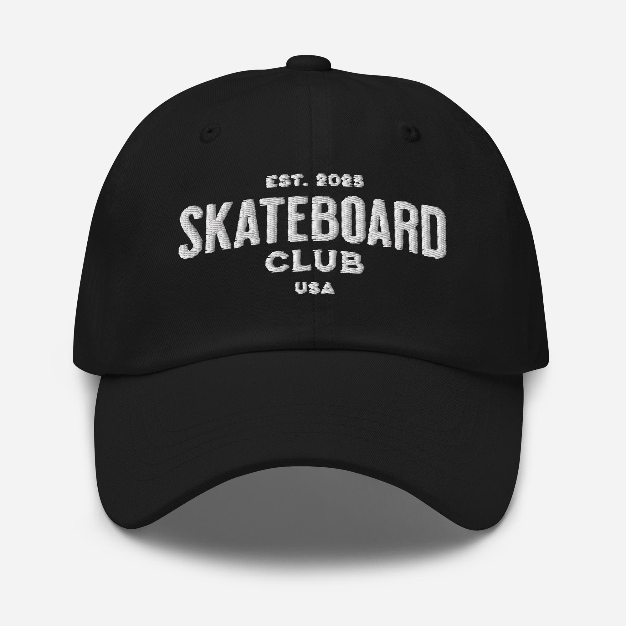 Skateboard Hat Embroidered Dad Cap | Skater Hat