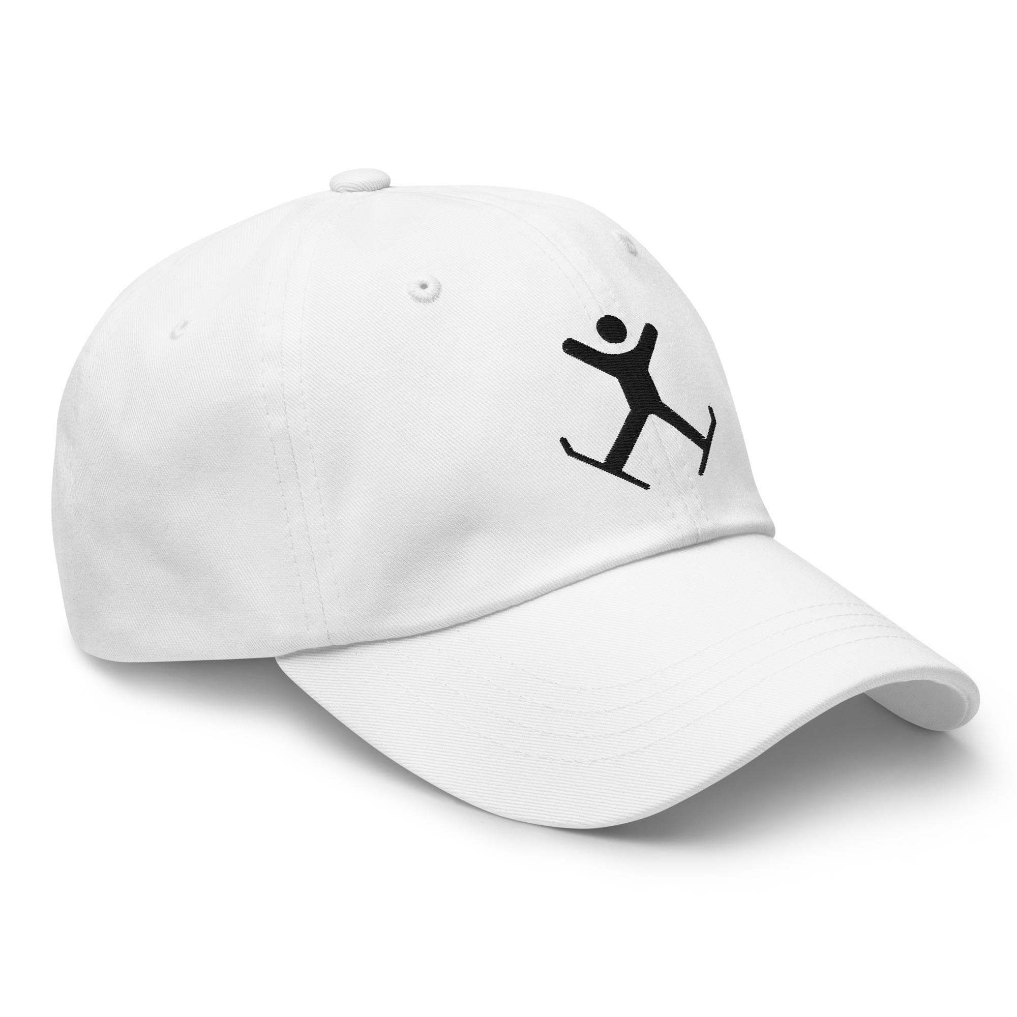 Skiing Embroidered Cap | Winter Sports Hat for Ski Lovers | Snowboard & Ski Gear