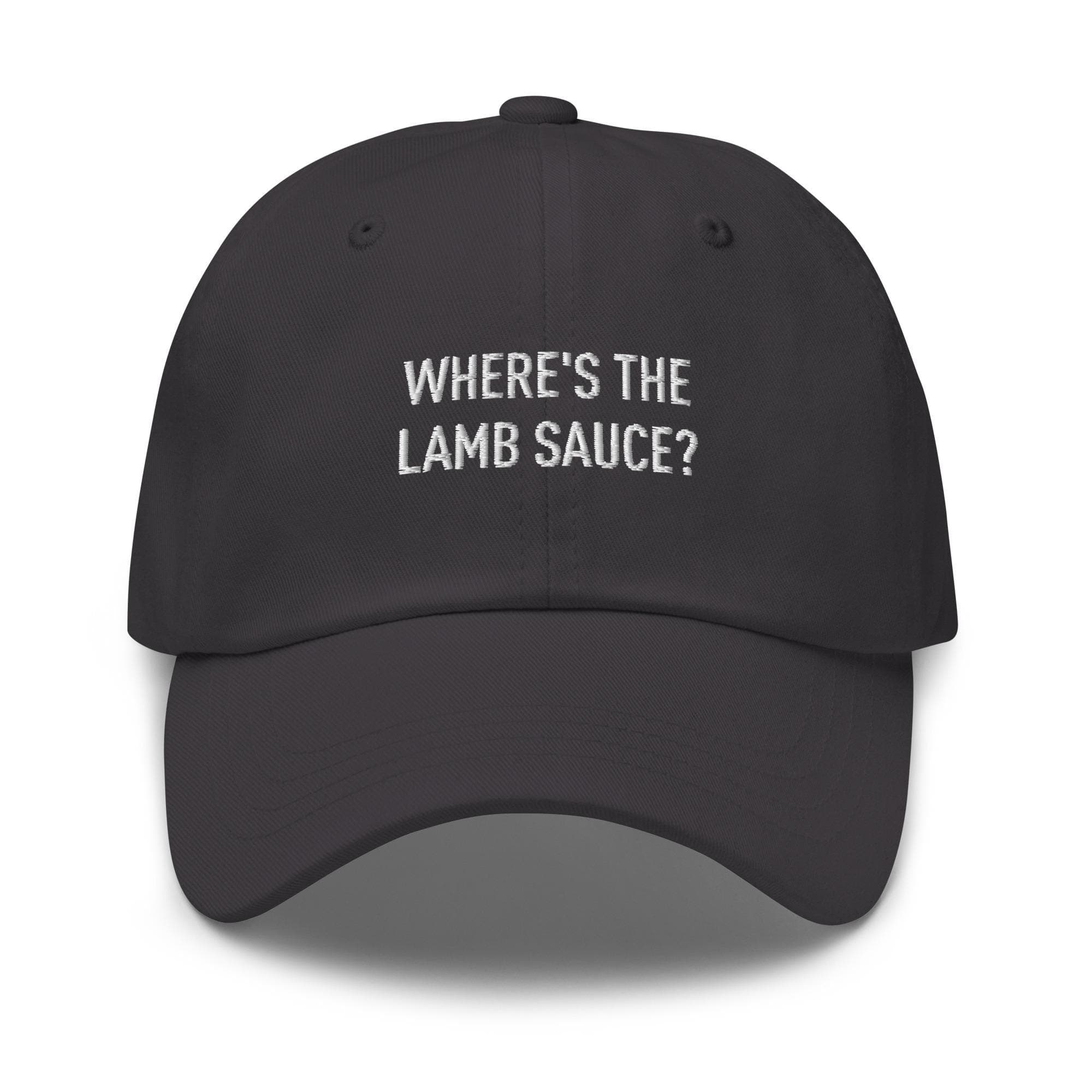 Where's the Lamb Sauce Hat Embroidered Hat Funny Hat Kitchen Gift Food Gift Gordon Ramsay Funny Meme Hat