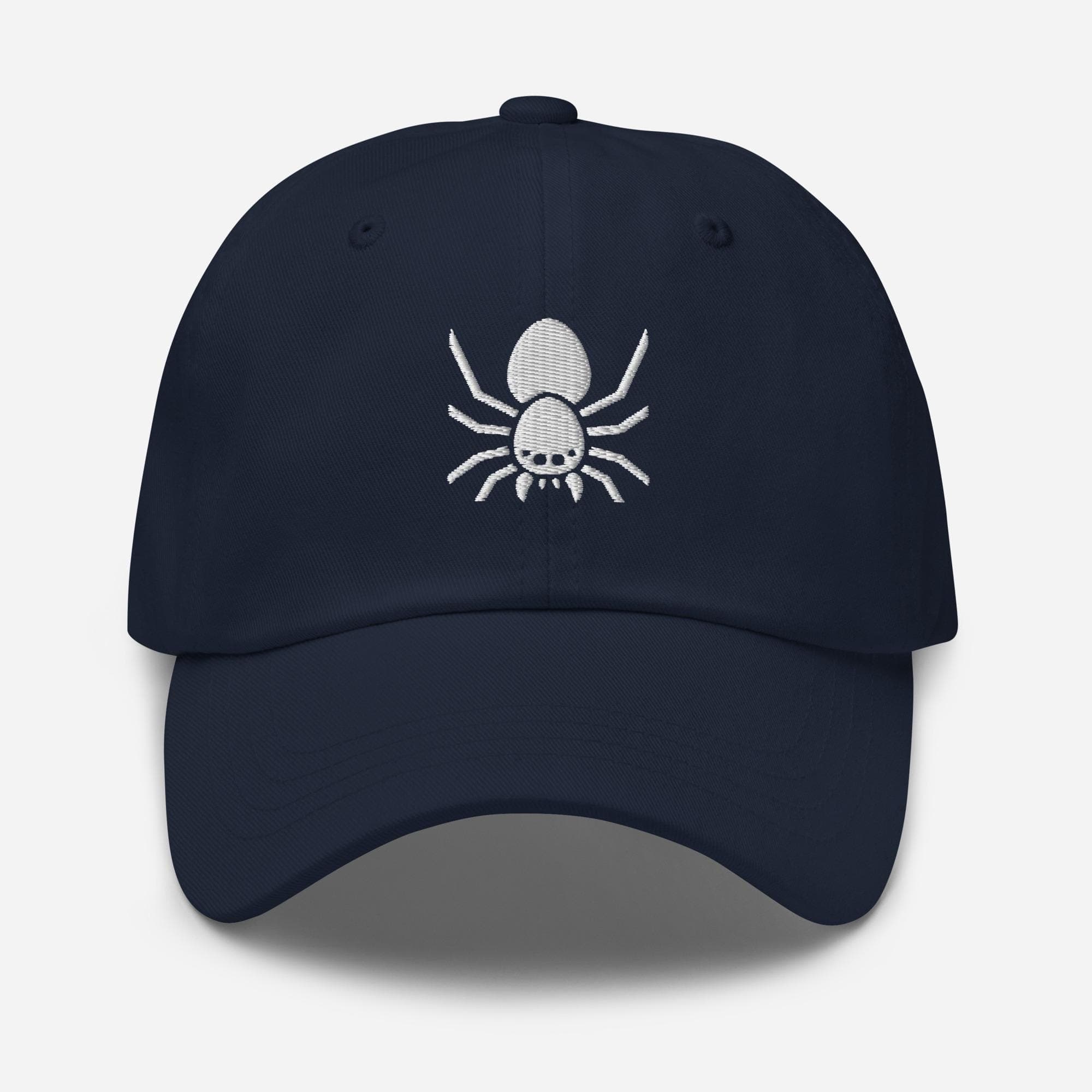 Cute Spider Hat Embroidered Cap– Halloween Baseball Cap, Fun Bug Dad Hat, Unique Embroidery Gift