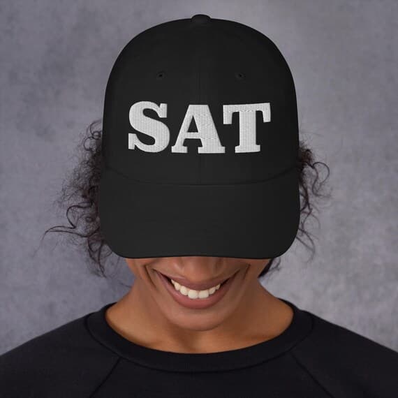 SAT HAT | Embroidered Dad Cap