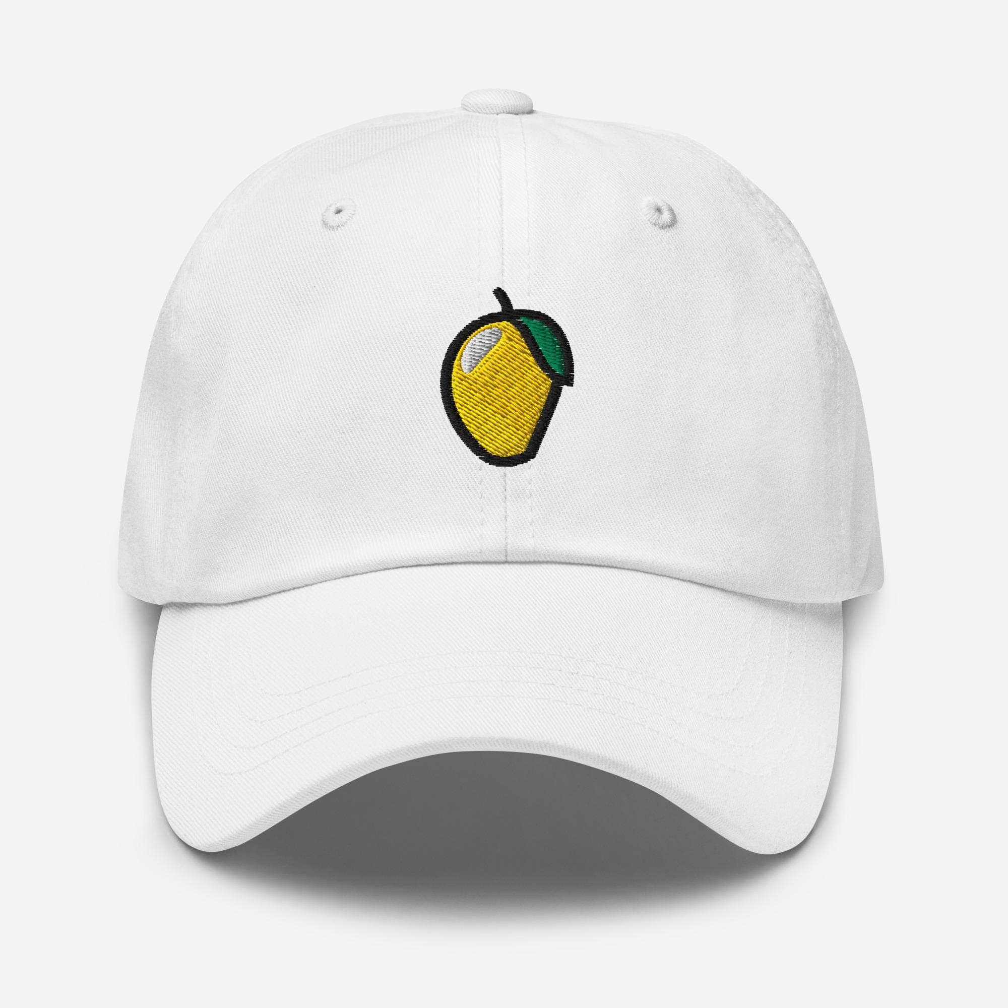 Mango Embroidered Cap | Fruit Lover Hat | Tropical Summer Baseball Cap | Cute Casual Adjustable Hat
