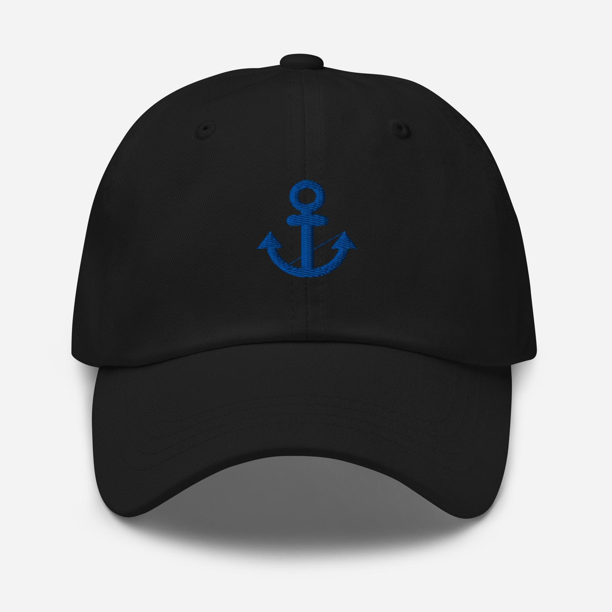 Embroidered Anchor Dad Hat | Nautical Baseball Cap | Sailing Fisherman Gift | Coastal Boho Unisex Cap