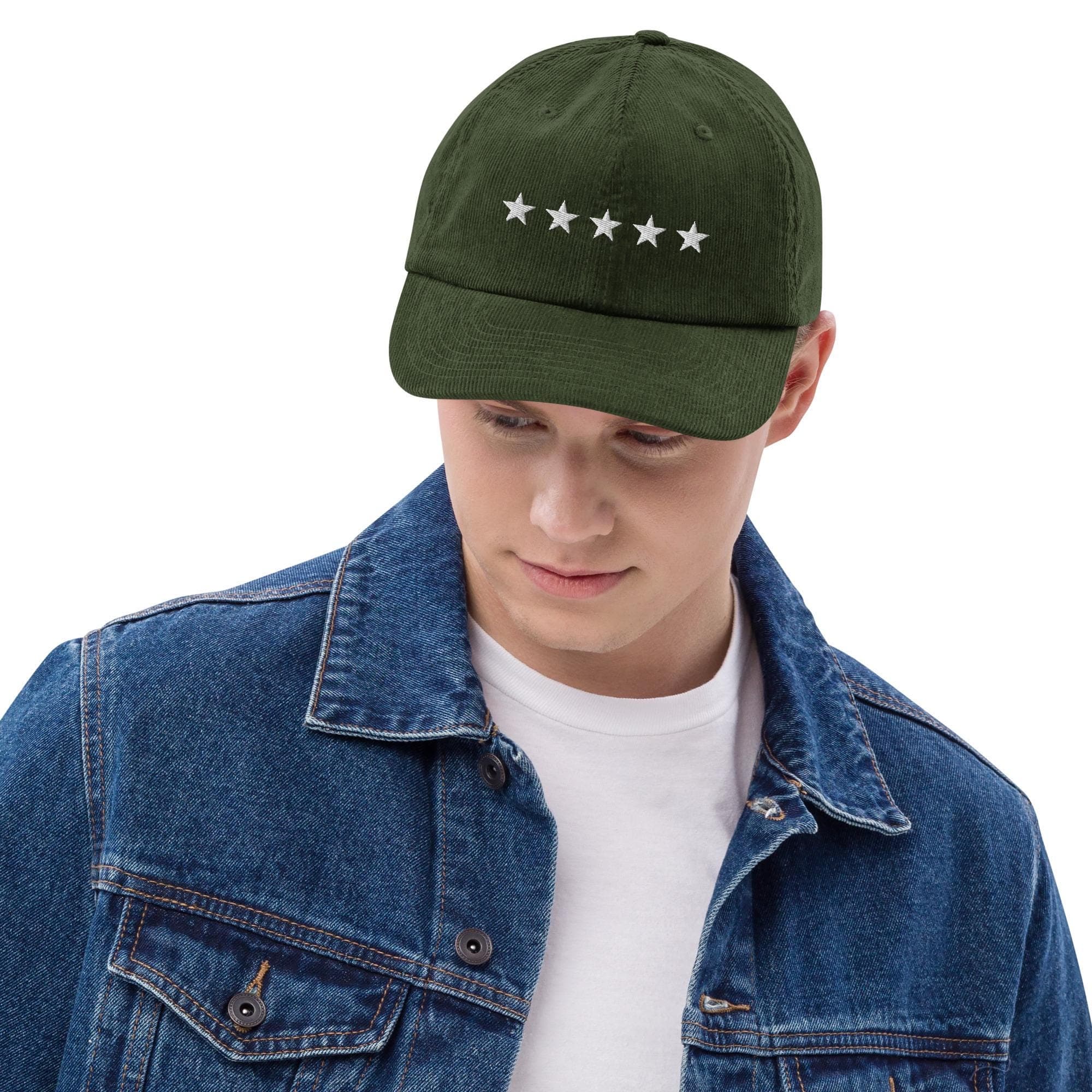 Five Star Corduroy Hat Five Star General Military Hat Five -star insignia rank of general Army Air Force Marine Corps