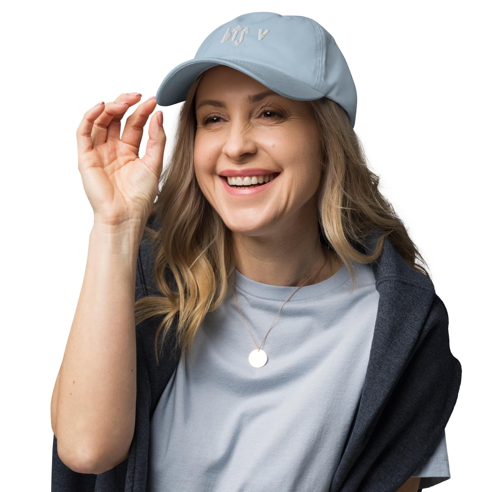 bts v Hat Embroidered Dad Cap