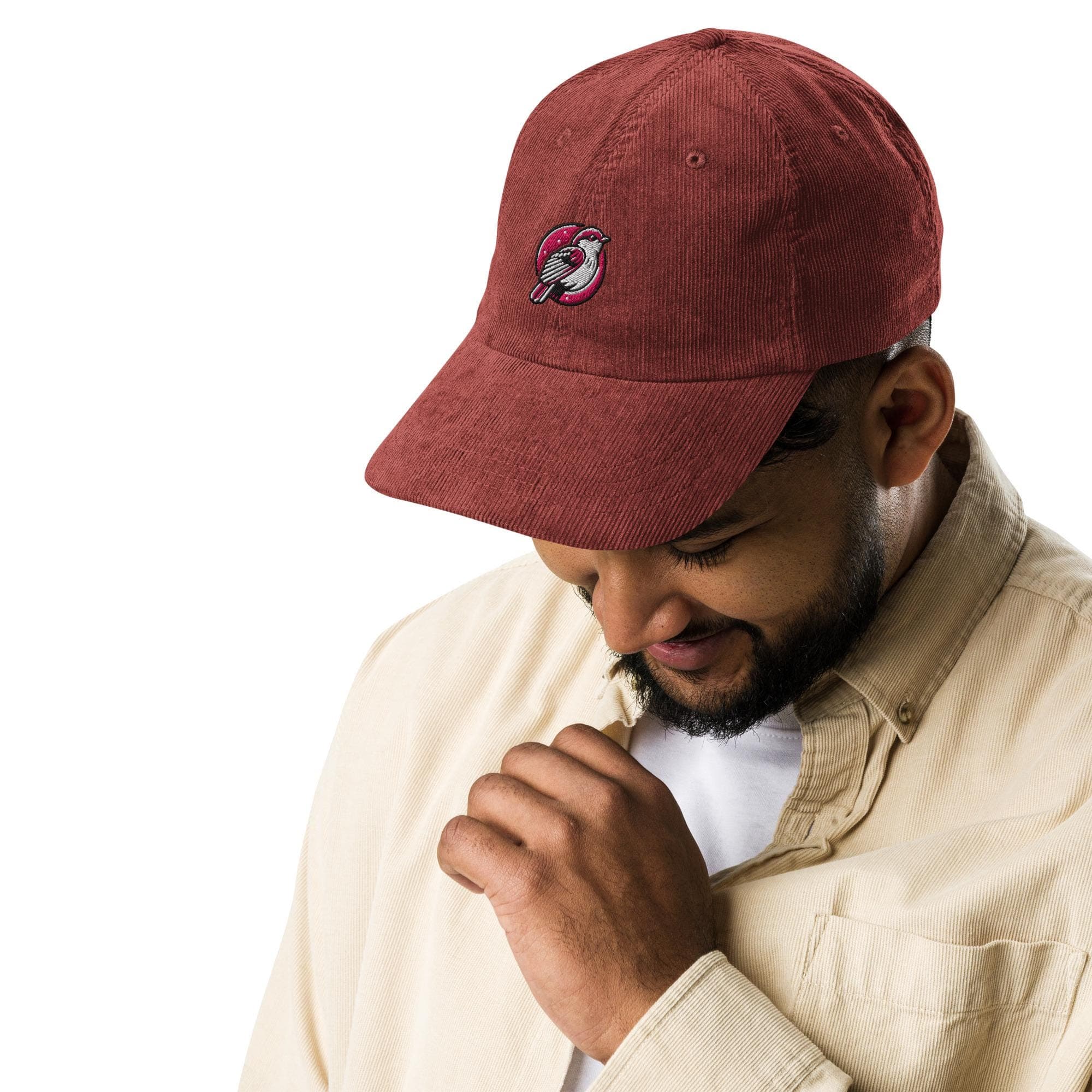 Pink Bird Hat Embroidered Corduroy Cap cute bird
bird in cap
embroidered bird
for bird lover
for bird owners
bird cap
wildlife bird
gift for kids
gift for teens
hat with bird
