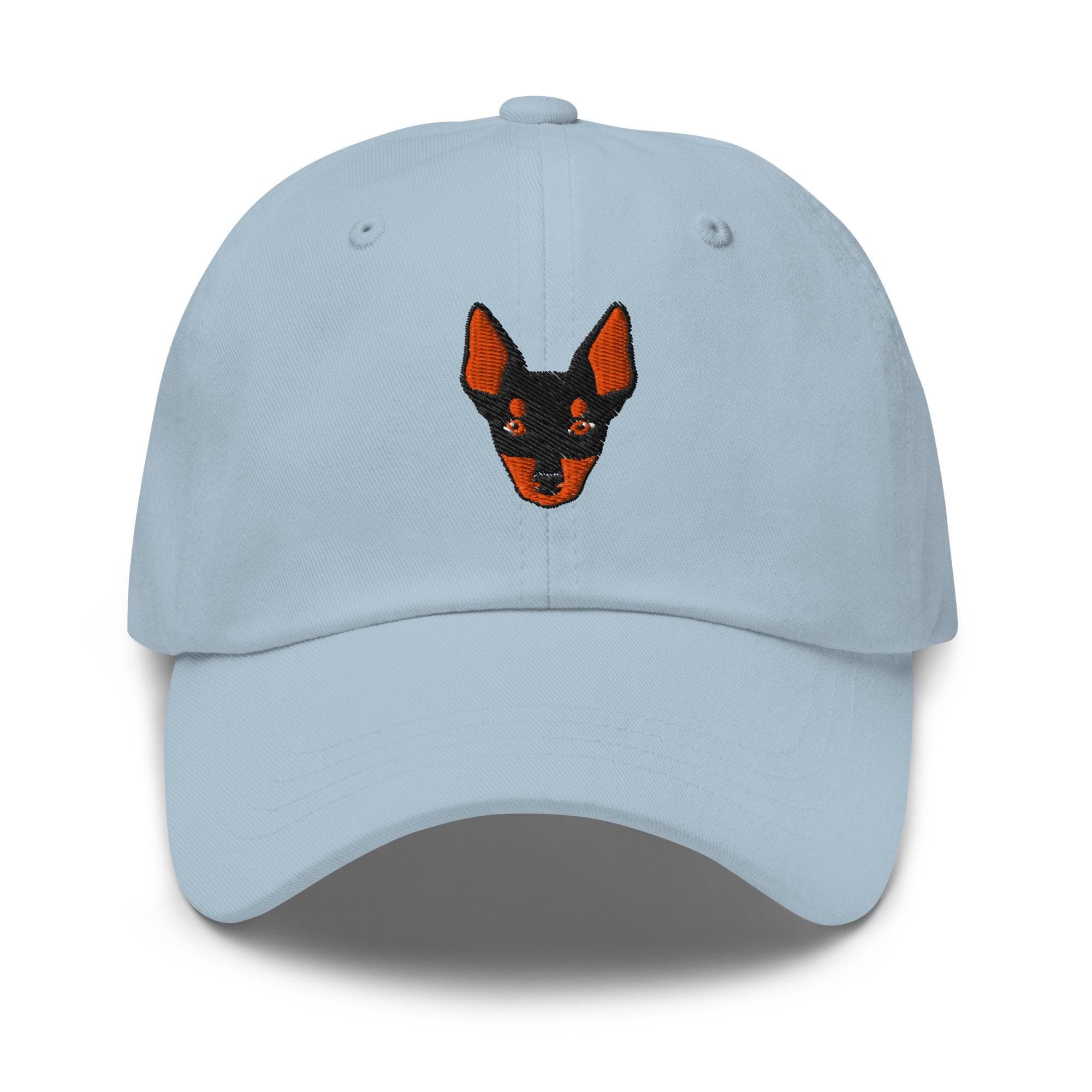 English Toy Terrier Hat Embroidered Hat Gift for Dog Owner Gift for Dad Cute Small Dog Gift Hat Gift for Dog Mom Gift for Dog Dad Hat