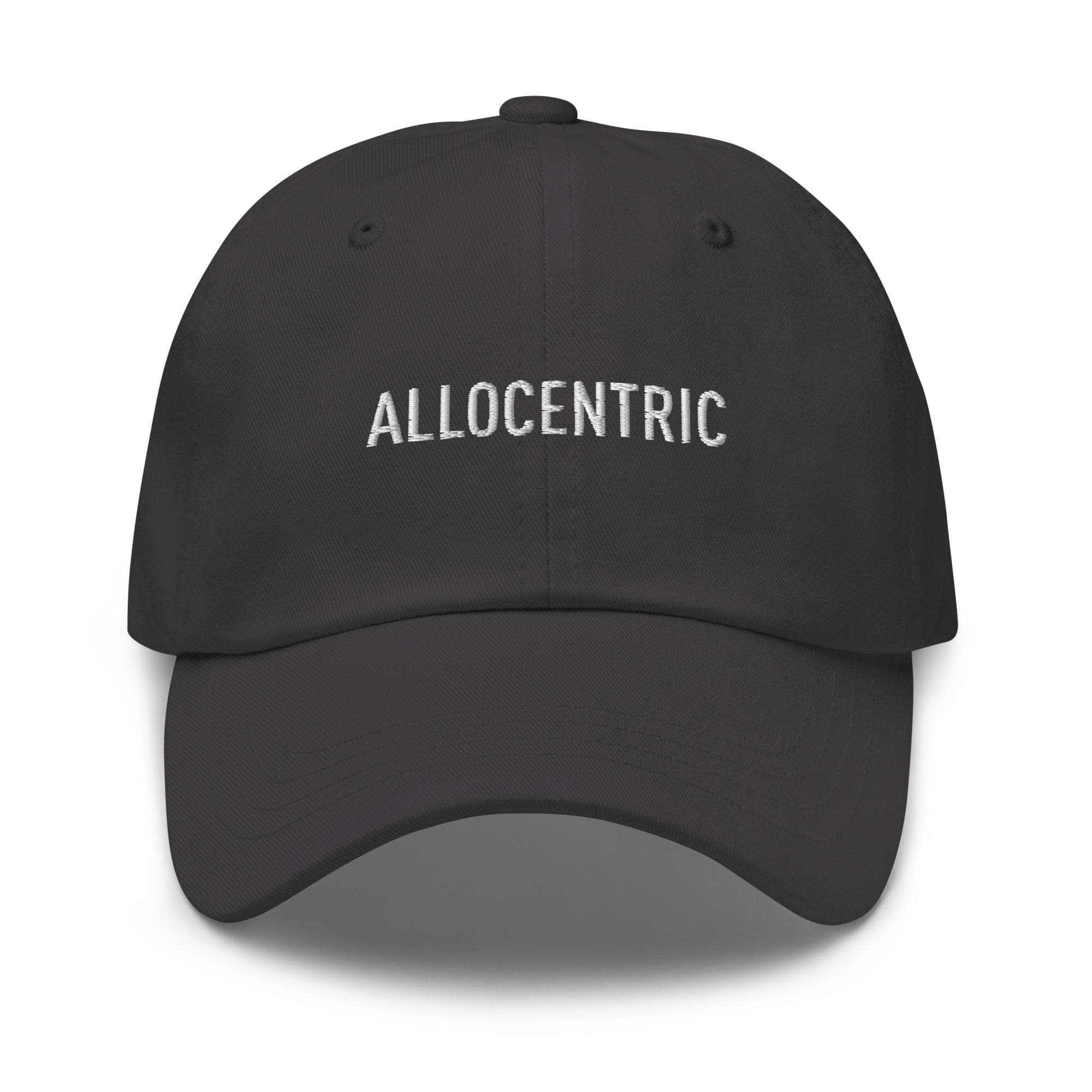 Allocentric Cap Embroidered Hat with Adjustable Strap Metal | Personality Traits Hat | Personality Type | Gift for Friend Dad Cap