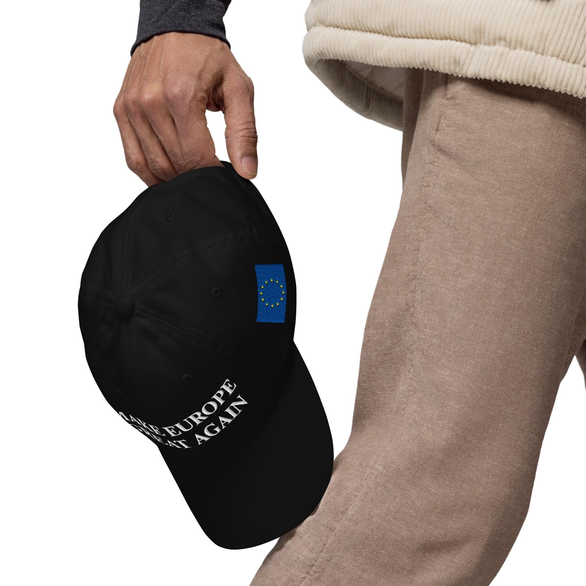 Make Europe Great Again Hat | Embroidered Dad Hat | MEGA HAT | Adjustable Buckle Baseball Cap