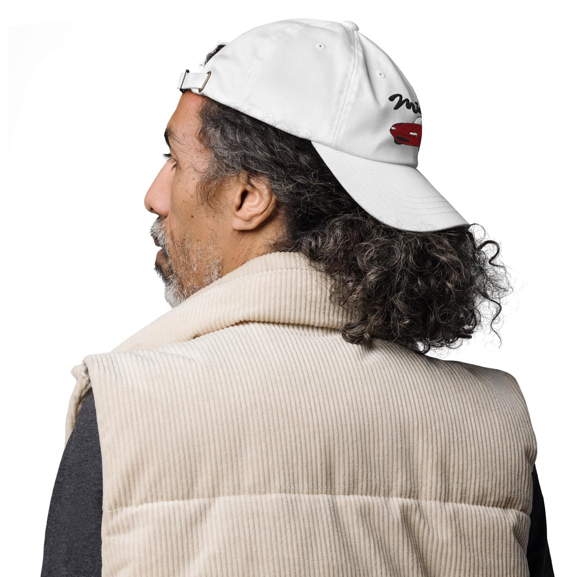 MAroon Miata Mazda Hat Embroidered Dad Cap