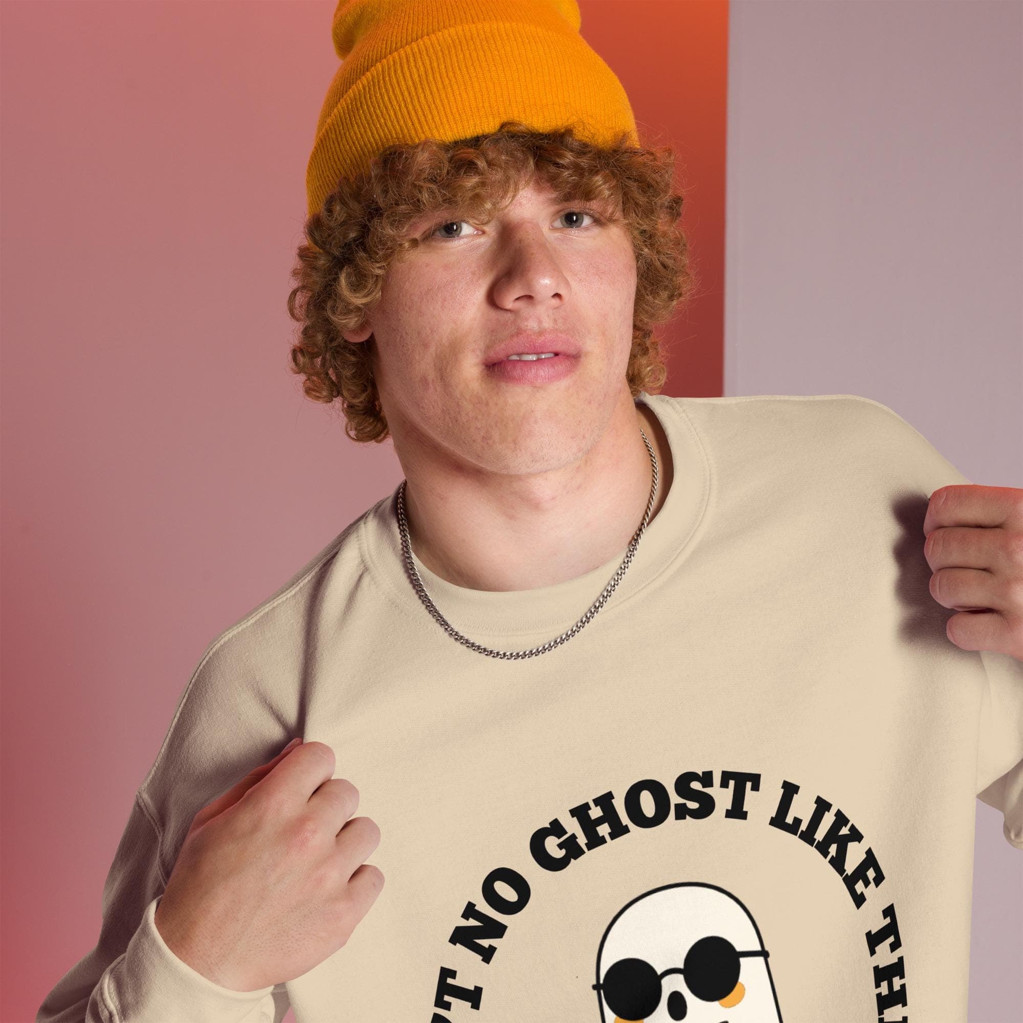 Cute Ghost Sweatshirt, Funny Christian Gifts, Funny Christian Halloween Sweatshirt, Religious Halloween Shirt, Christian Apparel, Catholic