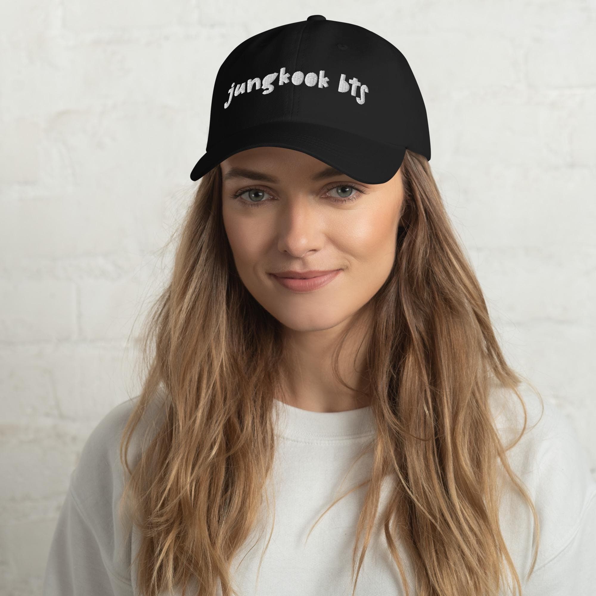 jungkook bts Hat Embroidered Dad Cap