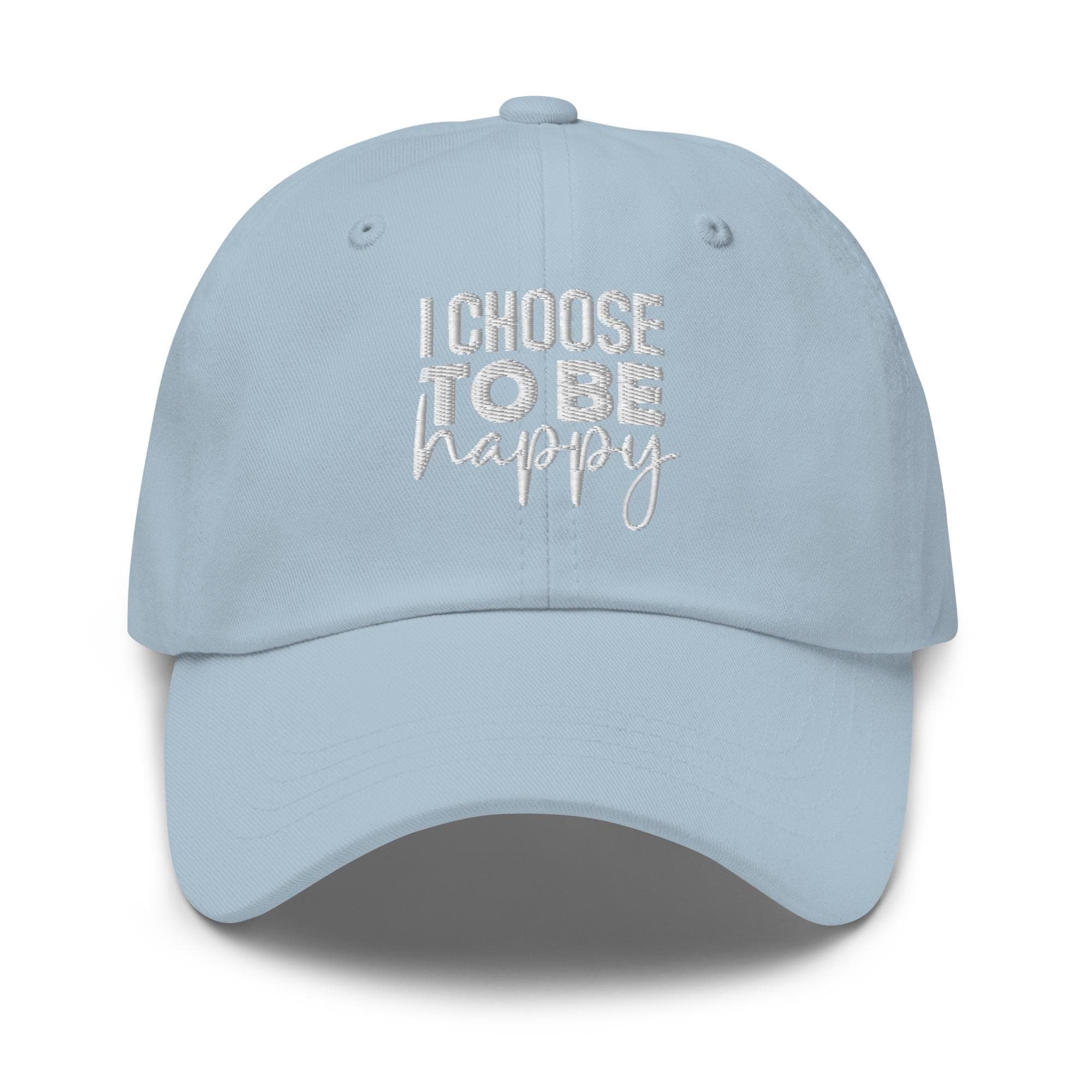 I Choose To Be Happy Embroidered Dad Hat Gift for Dad Mental Hat Self Care Hat Self Love Hat Therapy Hat Mental Health Awareness Cap Dad Cap