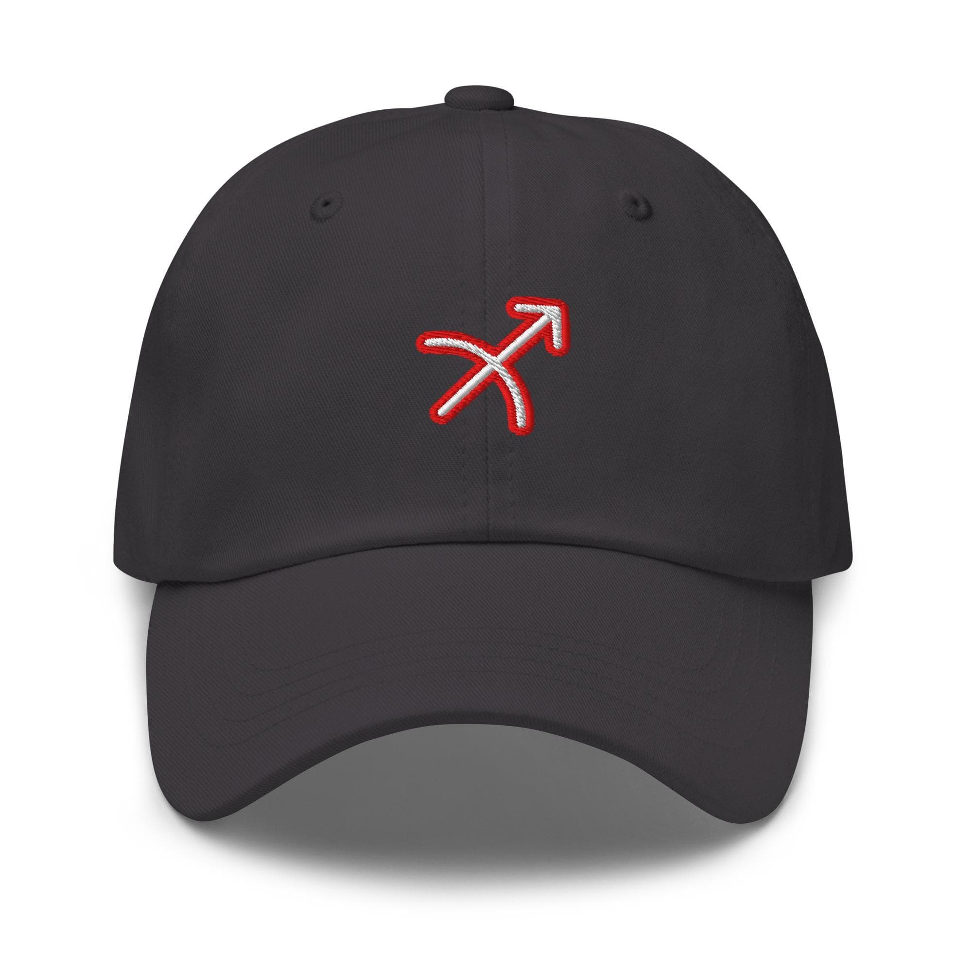 Sagittarius Zodiac Sign Hat Embroidered Dad Hat Adjustable Strap Gift for Sagittarius Birthday Gift Astrology Hat Horoscope Bow and Arrow