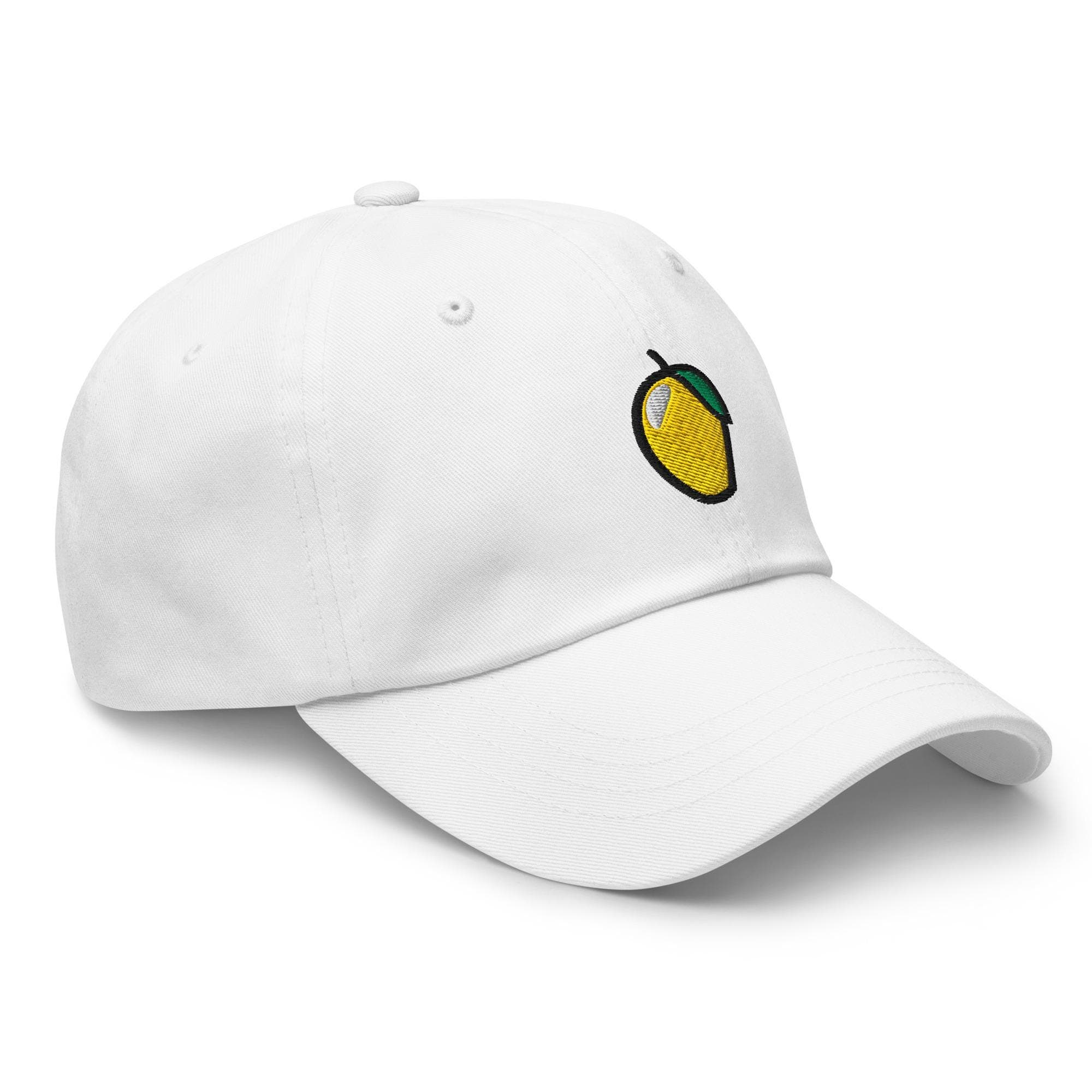 Mango Embroidered Cap | Fruit Lover Hat | Tropical Summer Baseball Cap | Cute Casual Adjustable Hat