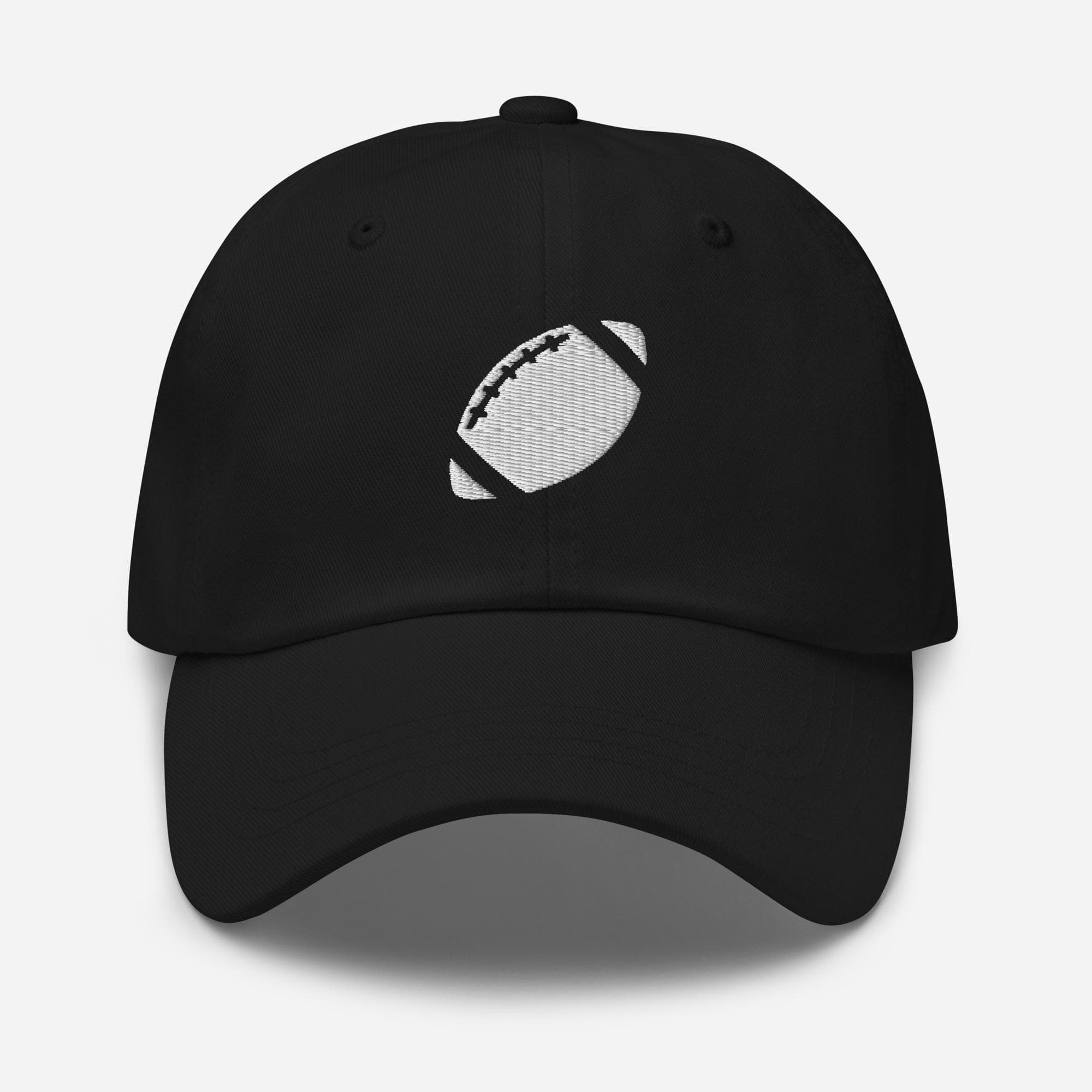 Football Hat Embroidered , American Football Cap, Sports Ball Dad Hat, Game Day Embroidery Cap, Gift for Football Fans