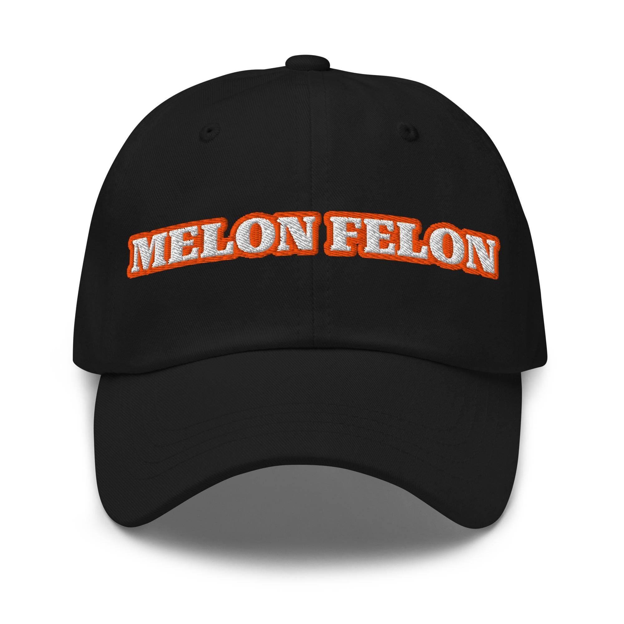 Melon Felon Hat | Embroidered Dad Hat | Adjustable Buckle Baseball Cap