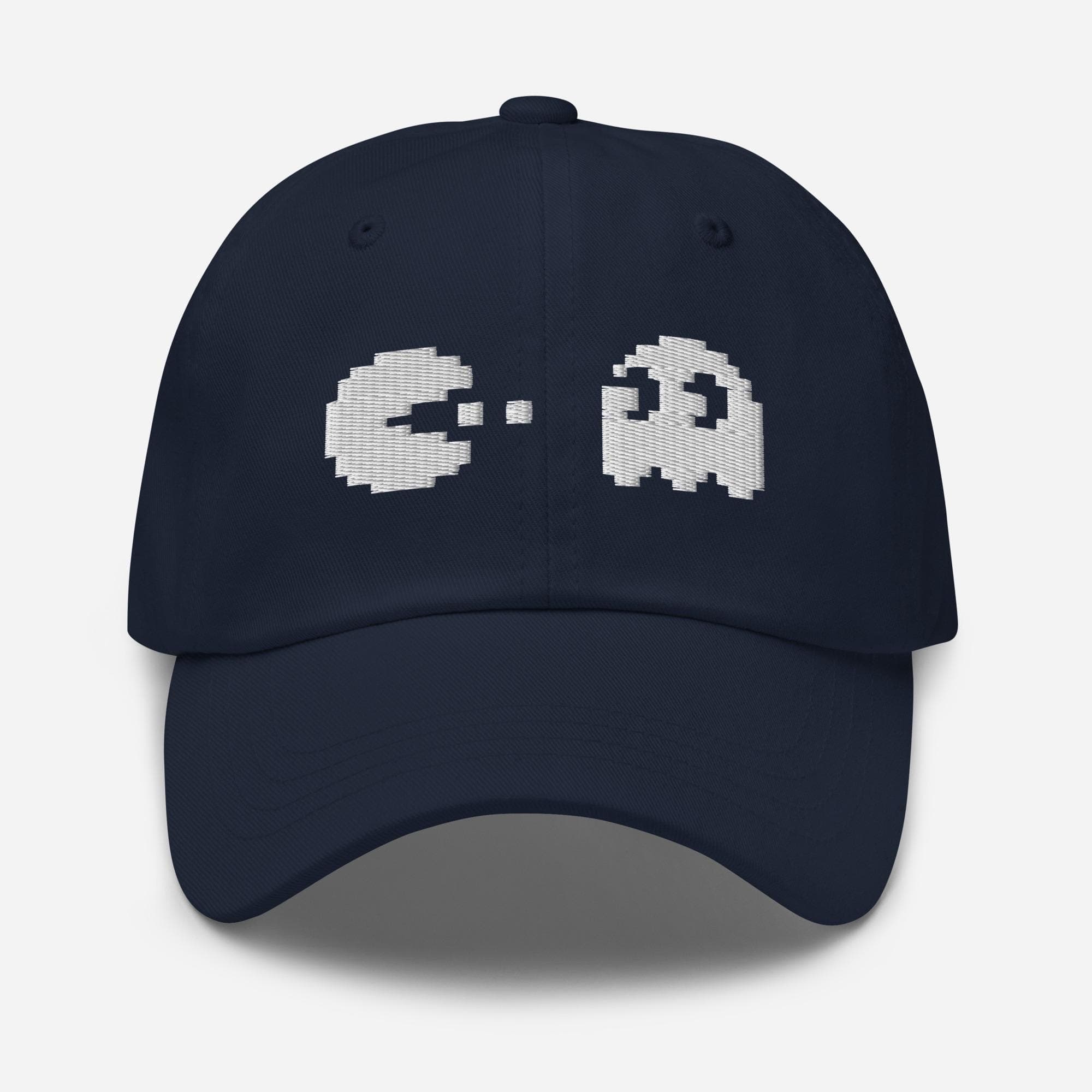 Pac Man Embroidered Hat – Retro Video Game Cap – Gamer Gift