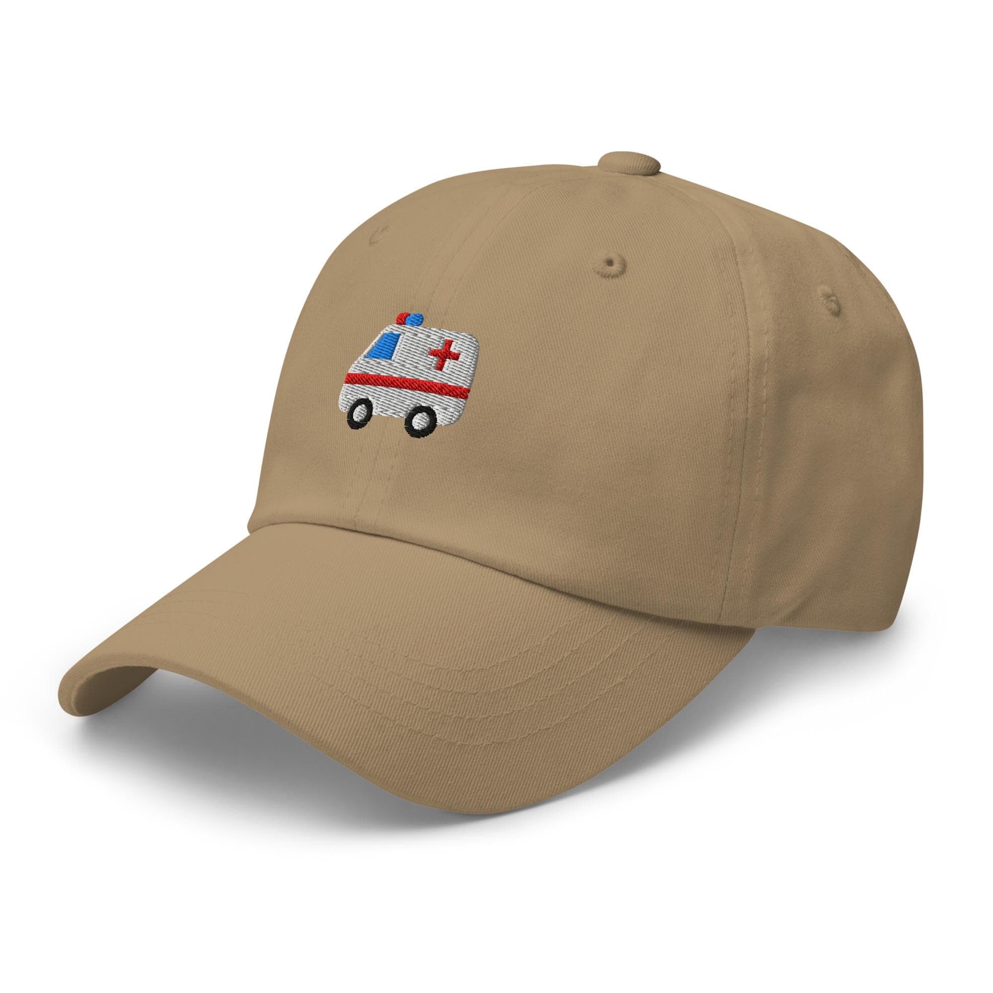 Ambulance Dad Hat Baseball Cap | EMT Paramedic Nurse Gift | Emergency Medical Embroidered Cap