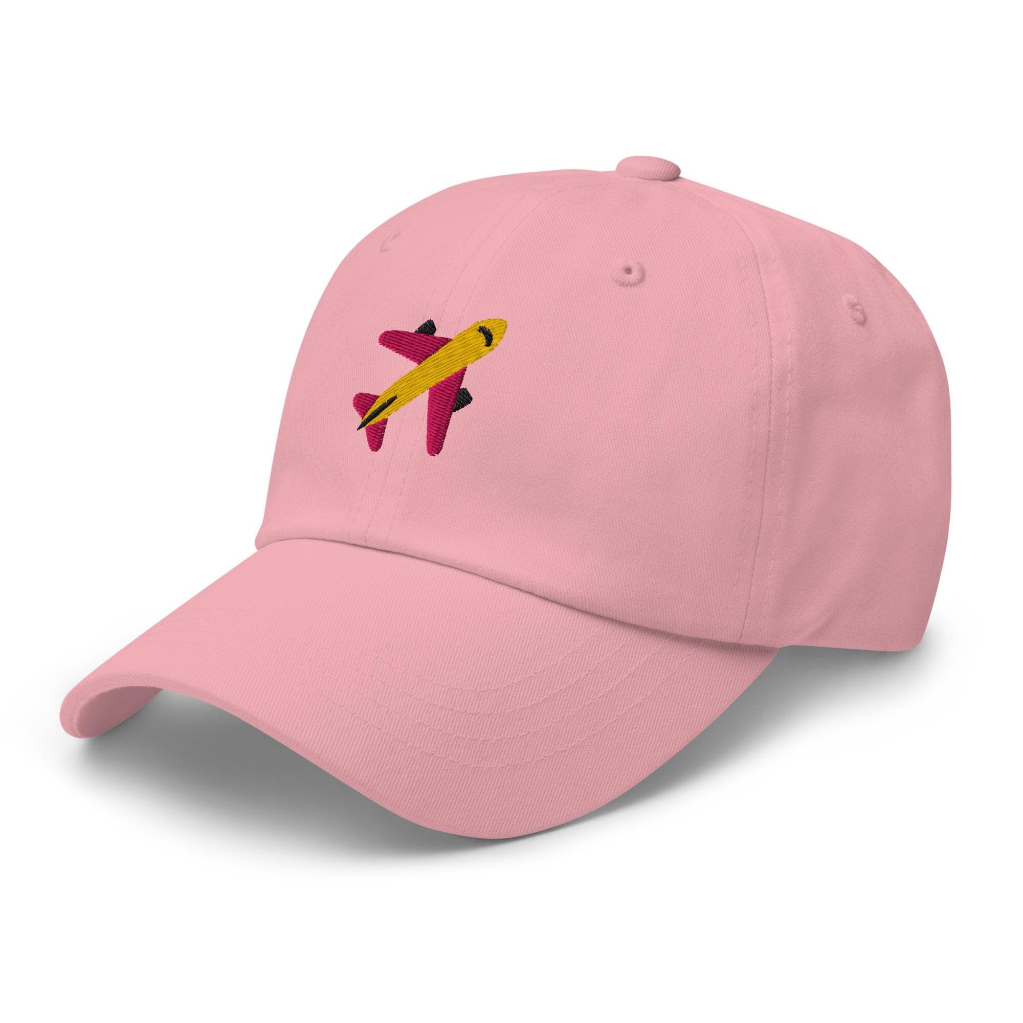 Airplane Baseball Dad Cap – Embroidered Pilot Hat, Travel Gift for Aviation Lovers, Flight Enthusiast Adjustable Cap