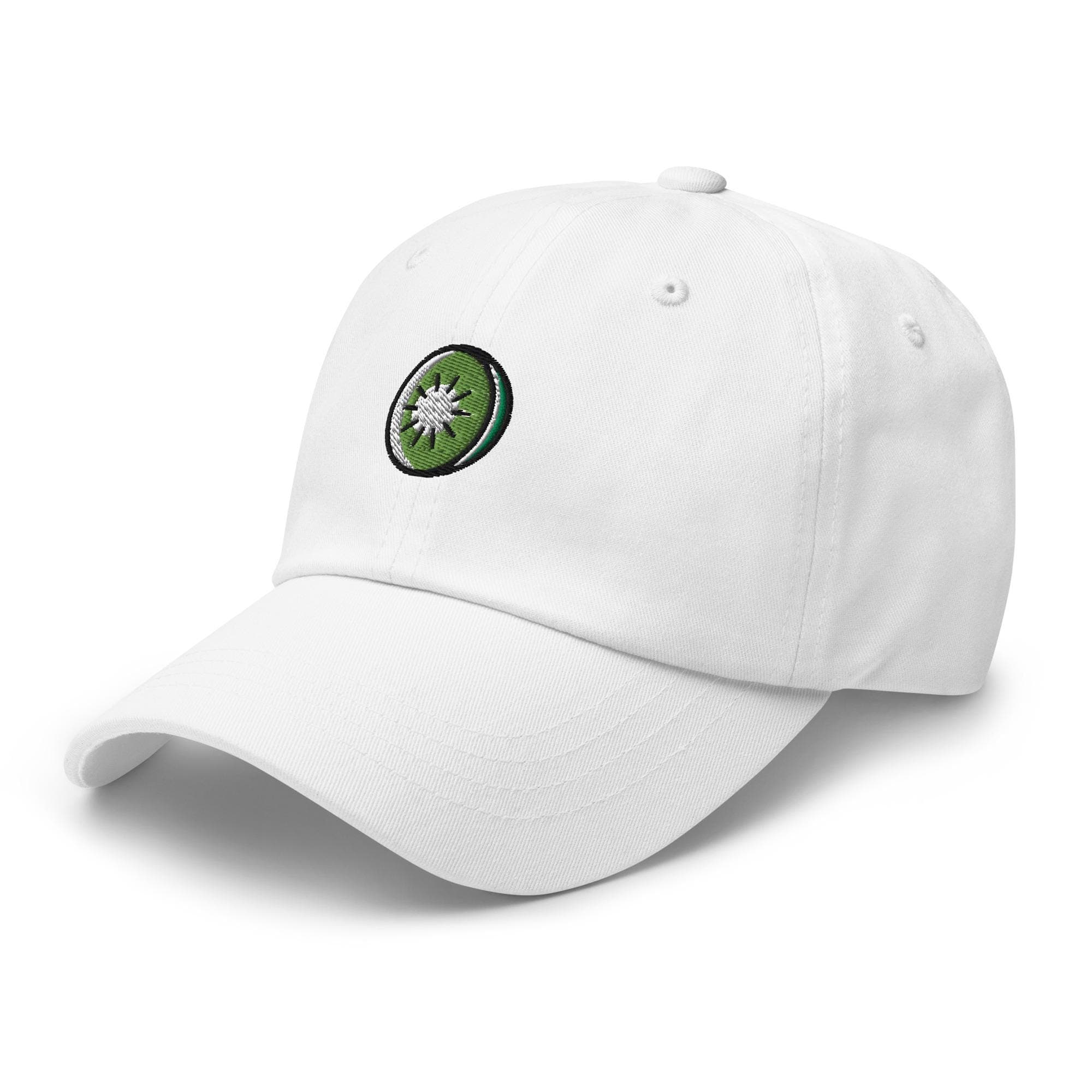 Cute Kiwi Fruit Embroidered Hat – Summer Fruit Cap – Trendy Casual Baseball Cap – Gift for Fruit Lovers