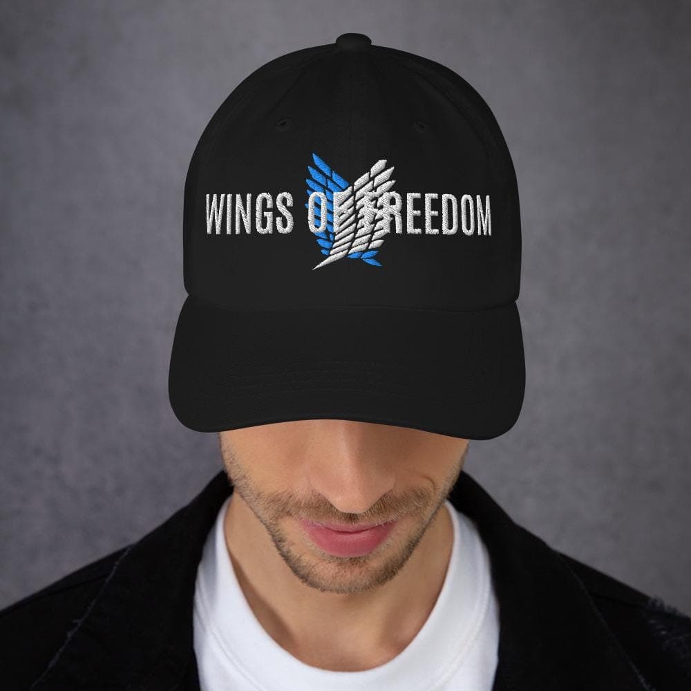 Wings of Freedom Cap Anime Embroidered Hat AOT Hat Gift