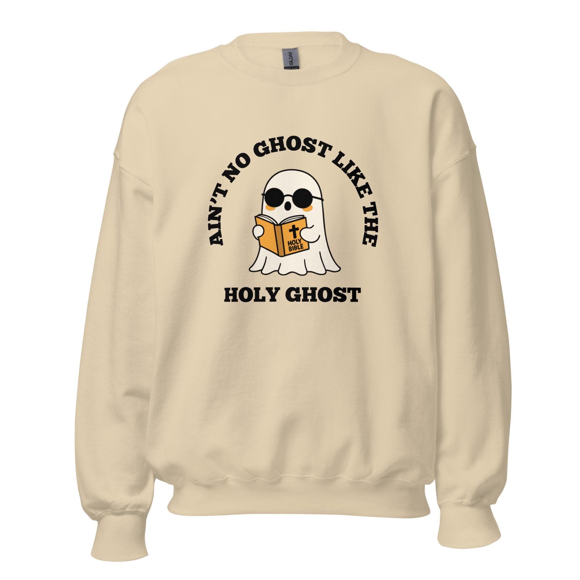 Cute Ghost Sweatshirt, Funny Christian Gifts, Funny Christian Halloween Sweatshirt, Religious Halloween Shirt, Christian Apparel, Catholic