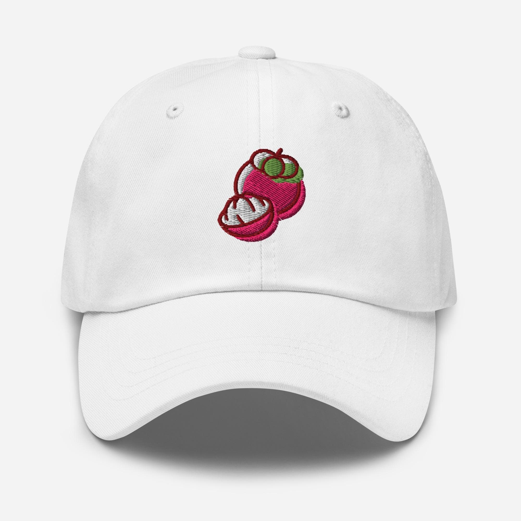 Litchi Fruit Embroidered Dad Cap | Baseball Hat for Fruit Lovers, Cute Lychee Aesthetic Cap, Summer Accessory Gift