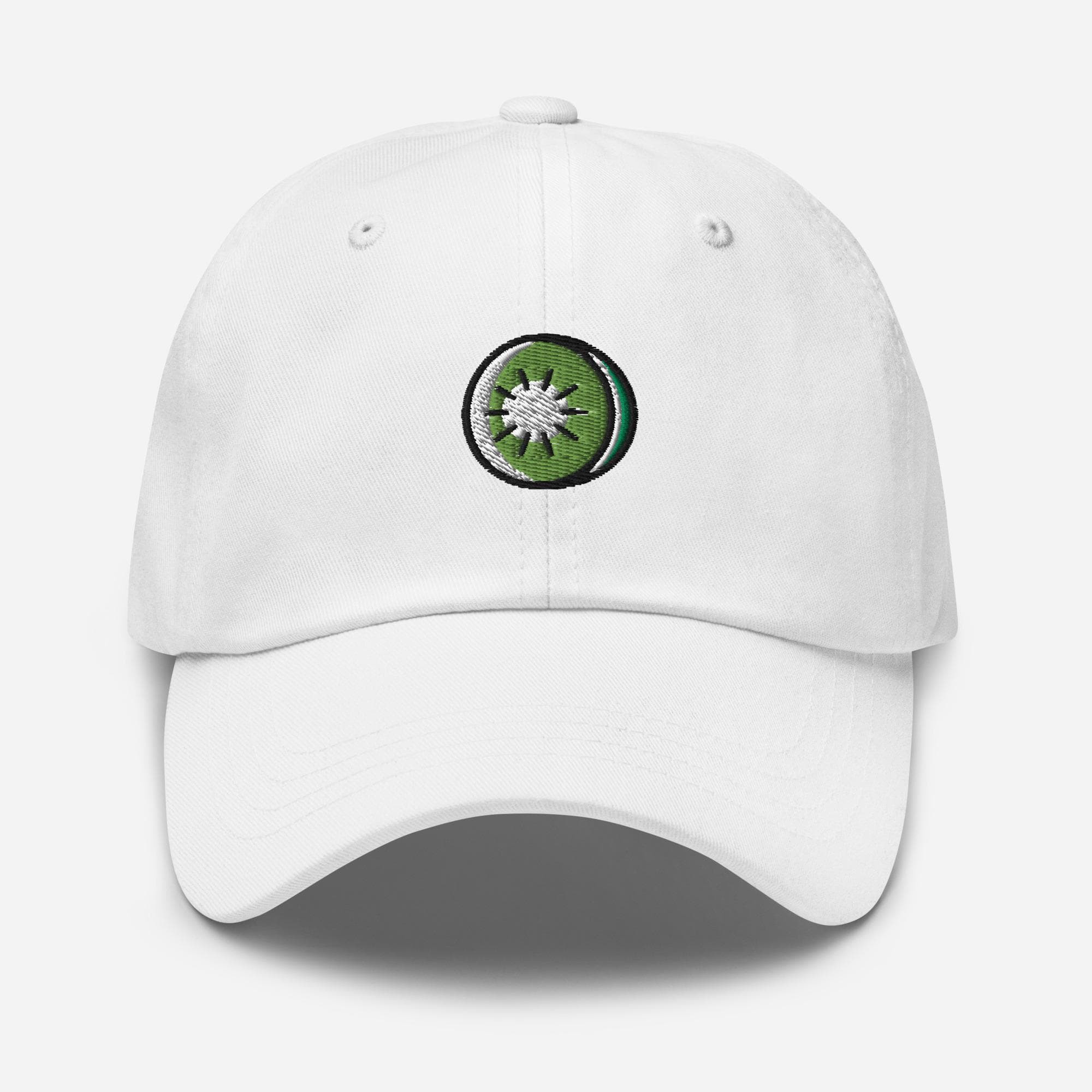 Cute Kiwi Fruit Embroidered Hat – Summer Fruit Cap – Trendy Casual Baseball Cap – Gift for Fruit Lovers