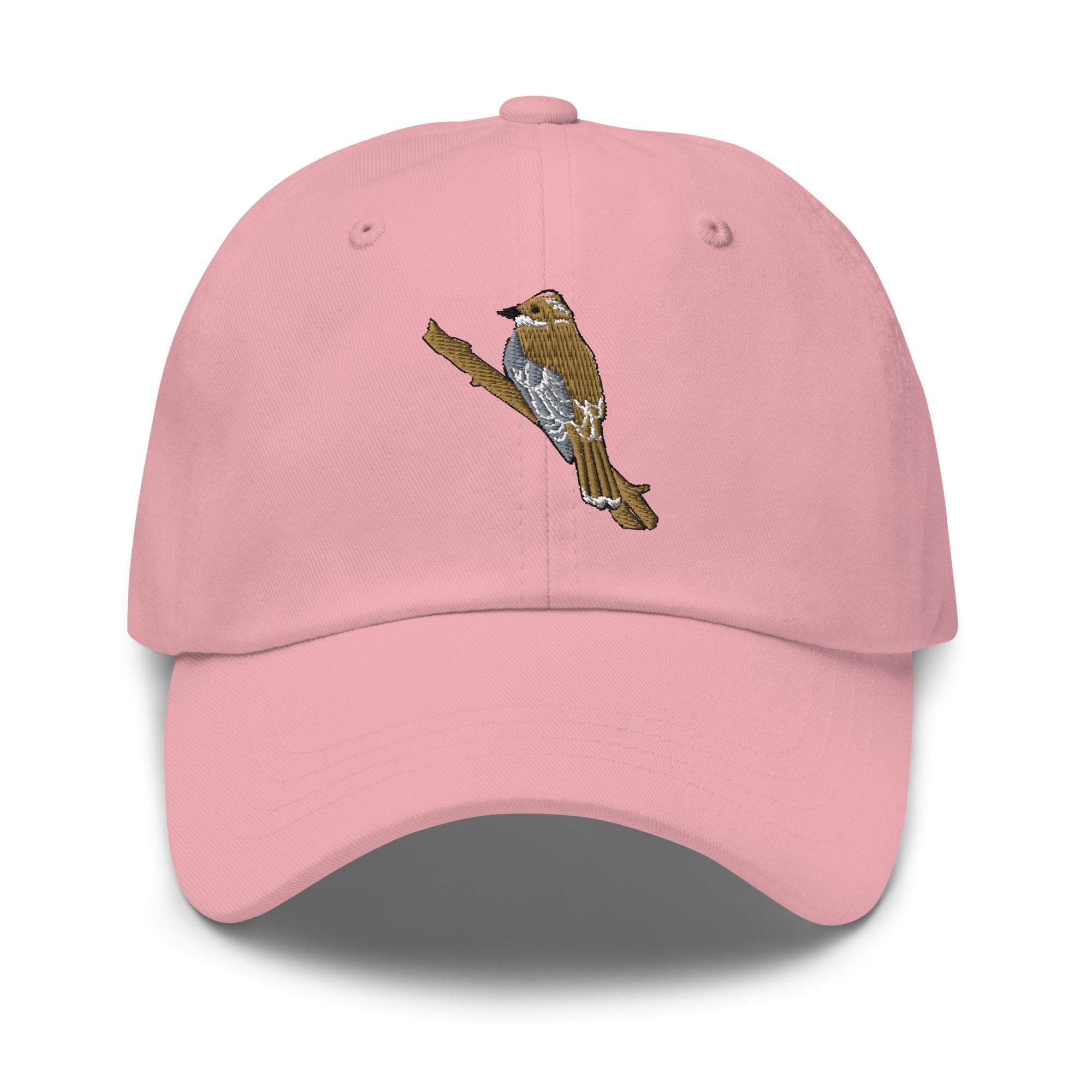 Perching Bird hat Songbird Hat Embroidered Hat Gift for Men Women Nature Lover Wildlife Black Capped Chickadee Gift for Bird Watcher