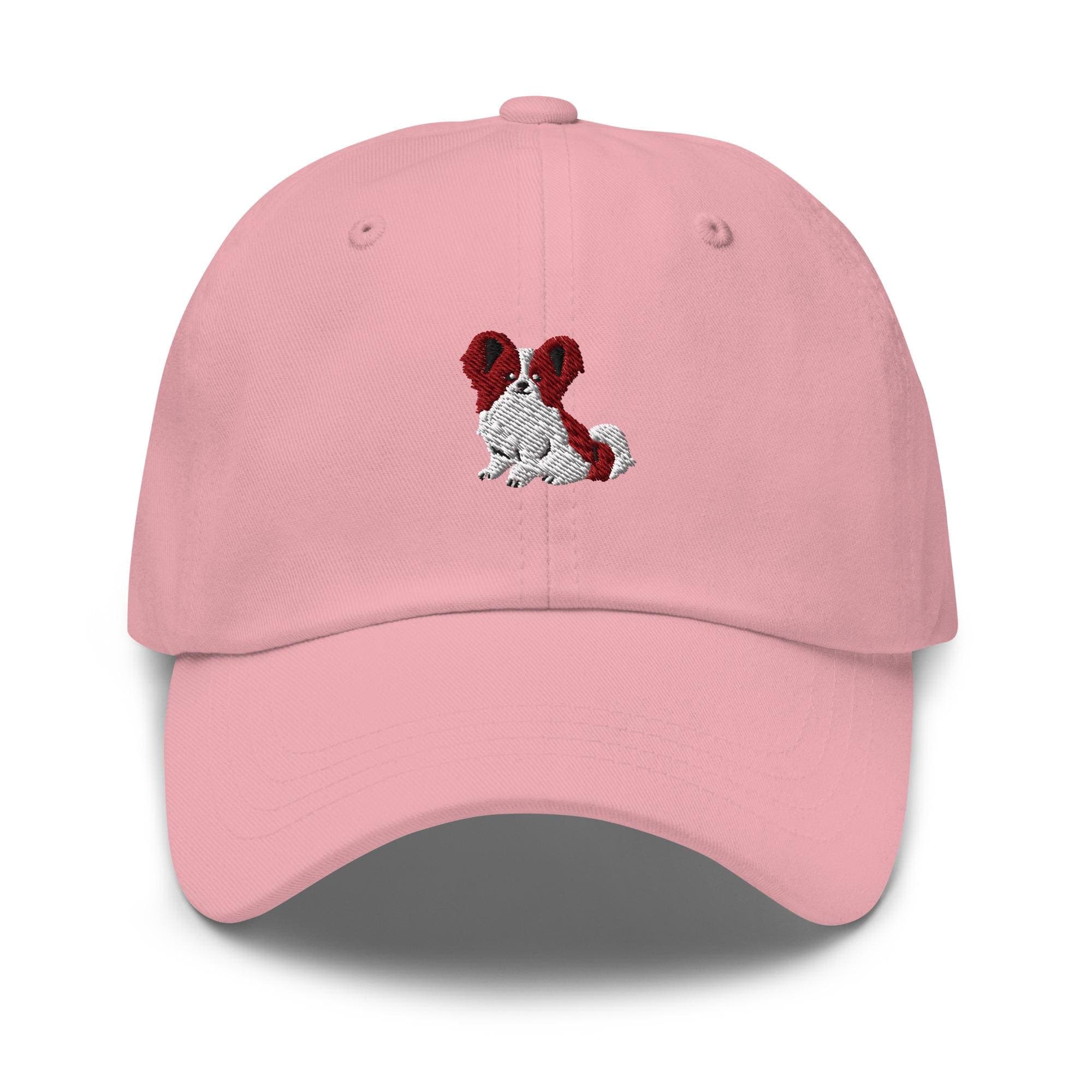 Papillon Hat Embroidered Dad Hat Cute Papillon Cap Gift for Dad Dog Animal Lover Gift for Papillon Dog Owner Cute Small Dog Gift Hat